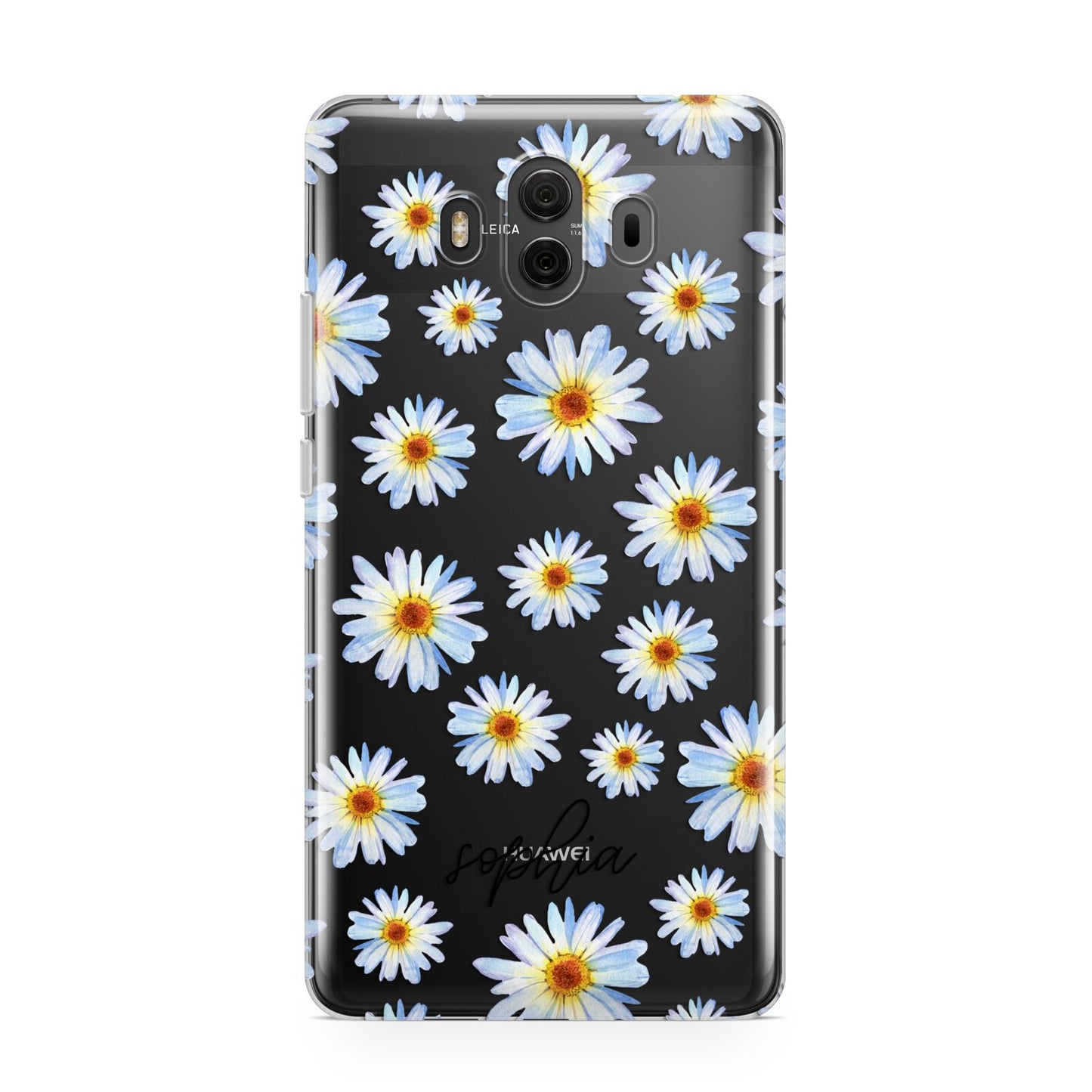 Personalised Daisy Huawei Mate 10 Protective Phone Case