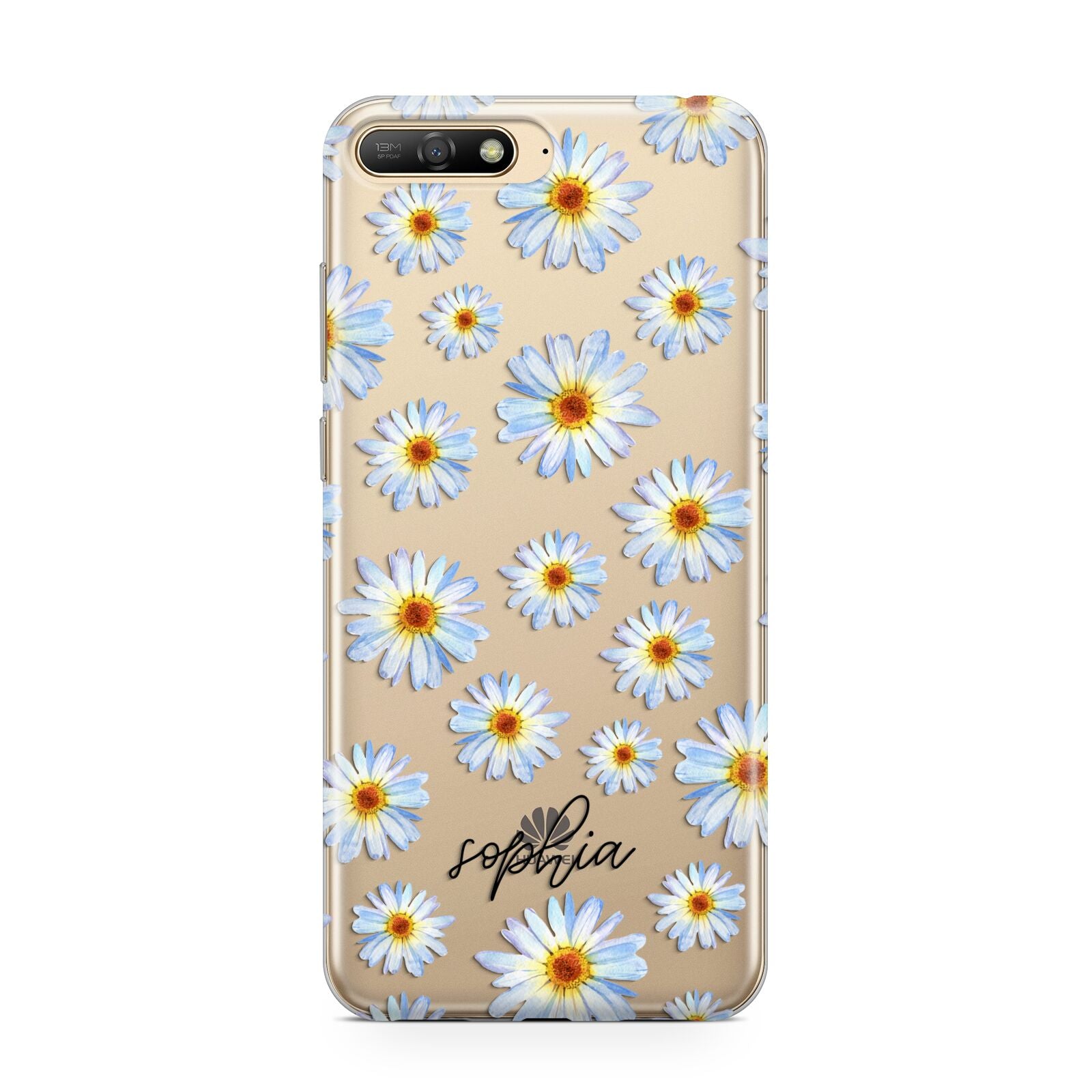 Personalised Daisy Huawei Y6 2018