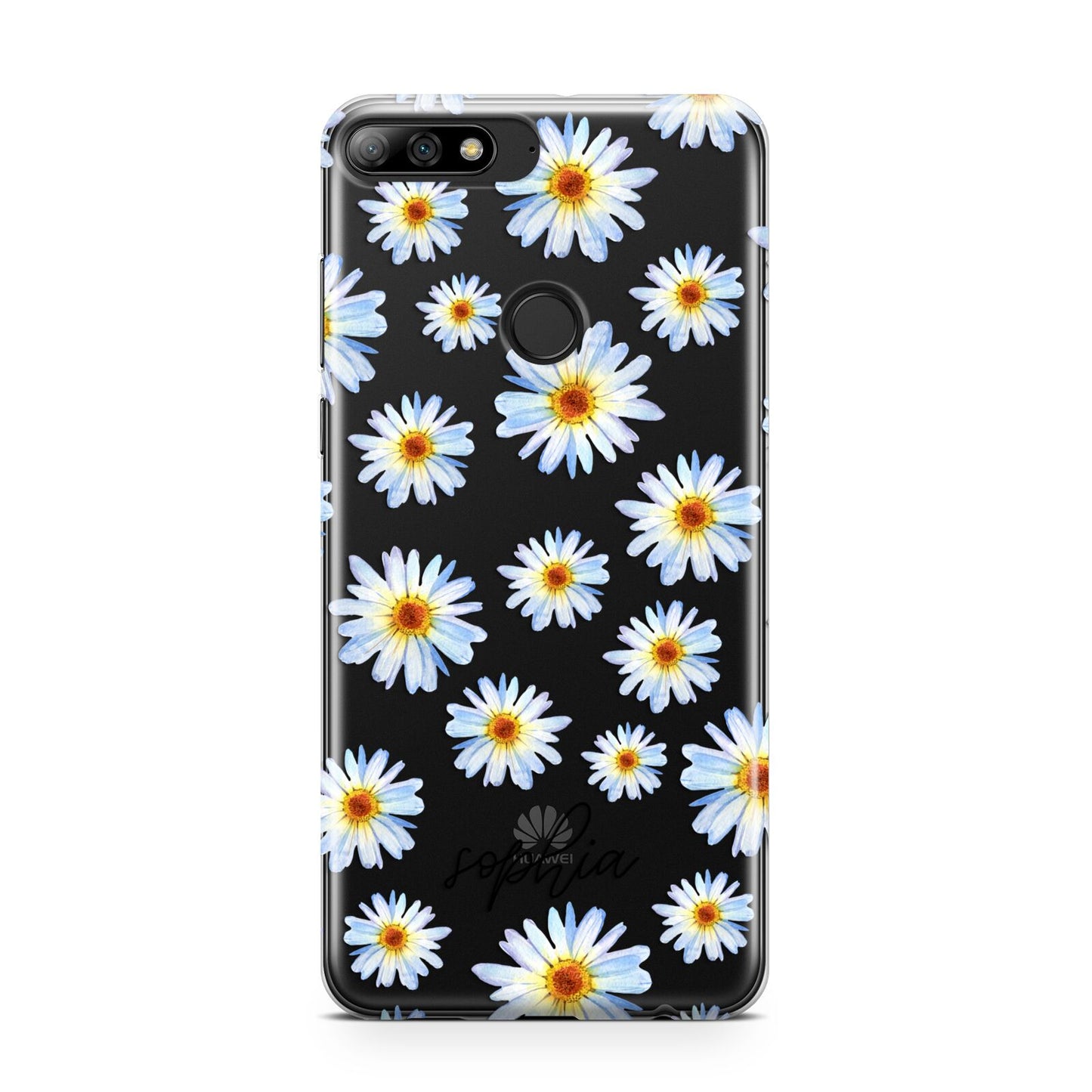 Personalised Daisy Huawei Y7 2018