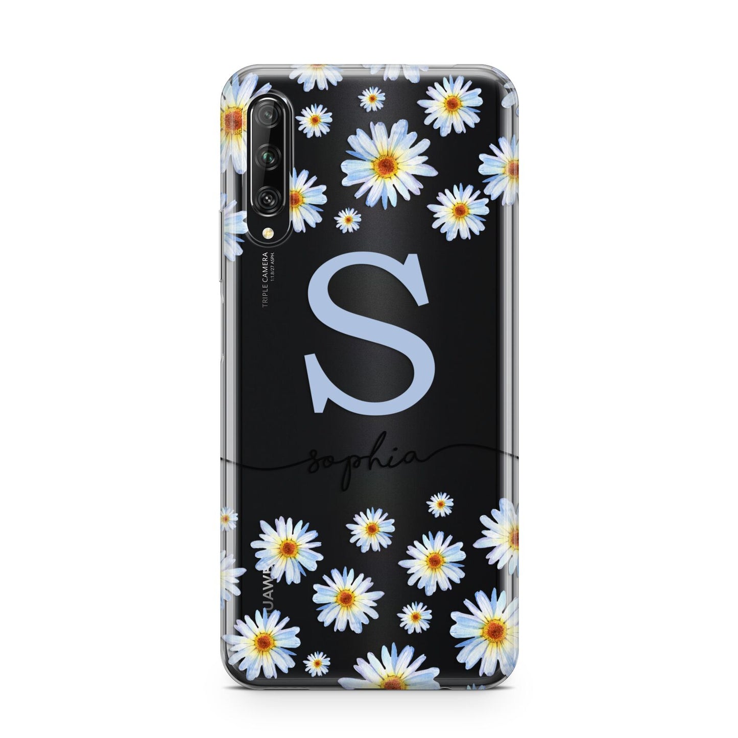 Personalised Daisy Initial Name Huawei P Smart Pro 2019