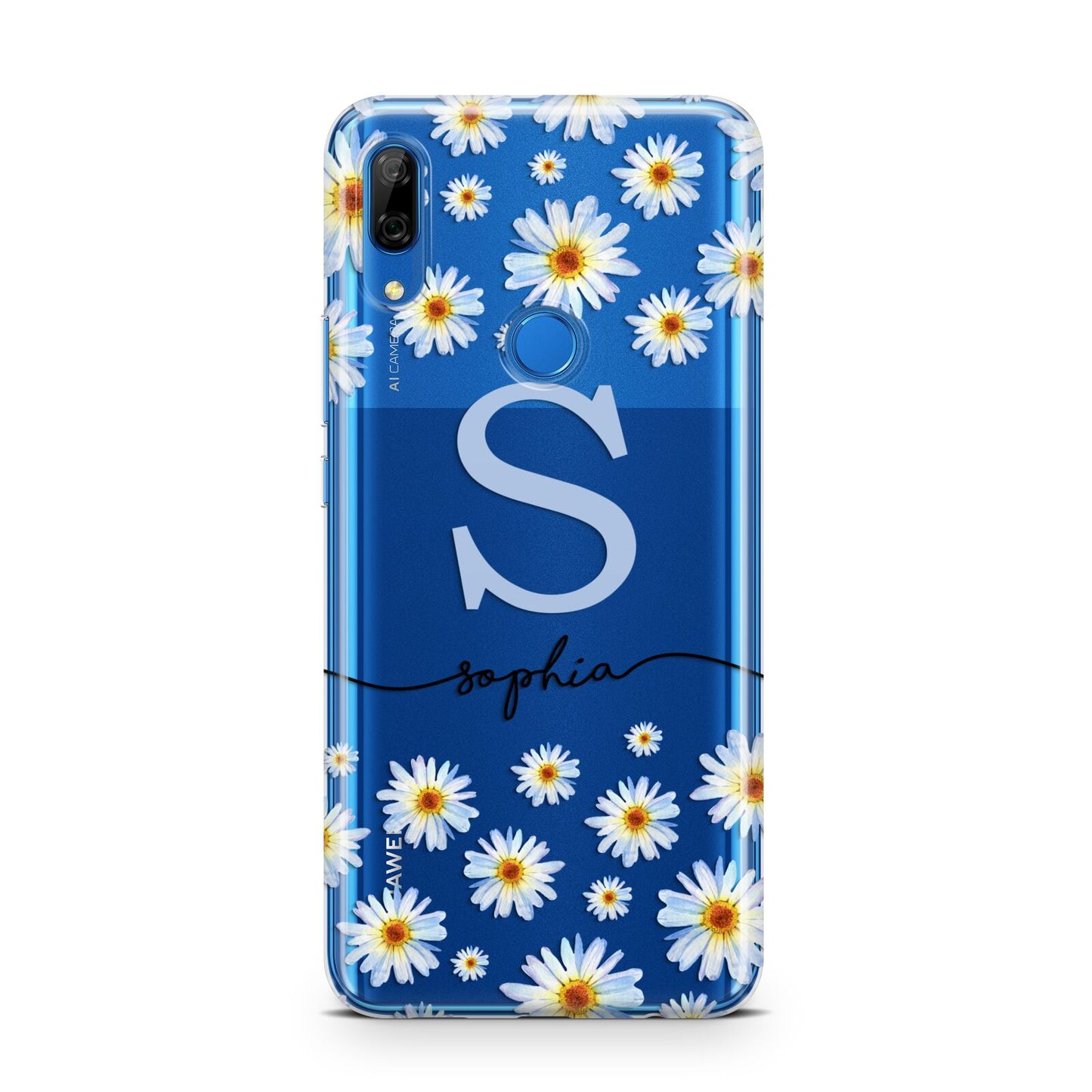 Personalised Daisy Initial Name Huawei P Smart Z