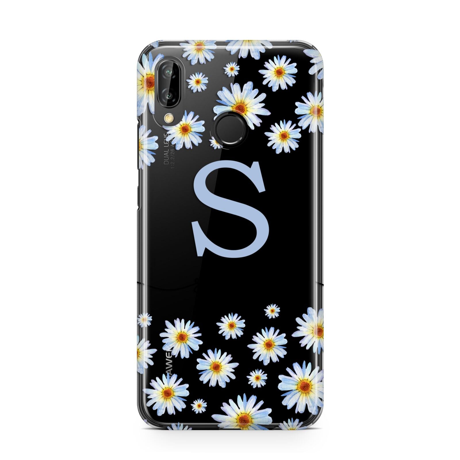 Personalised Daisy Initial Name Huawei P20 Lite Phone Case