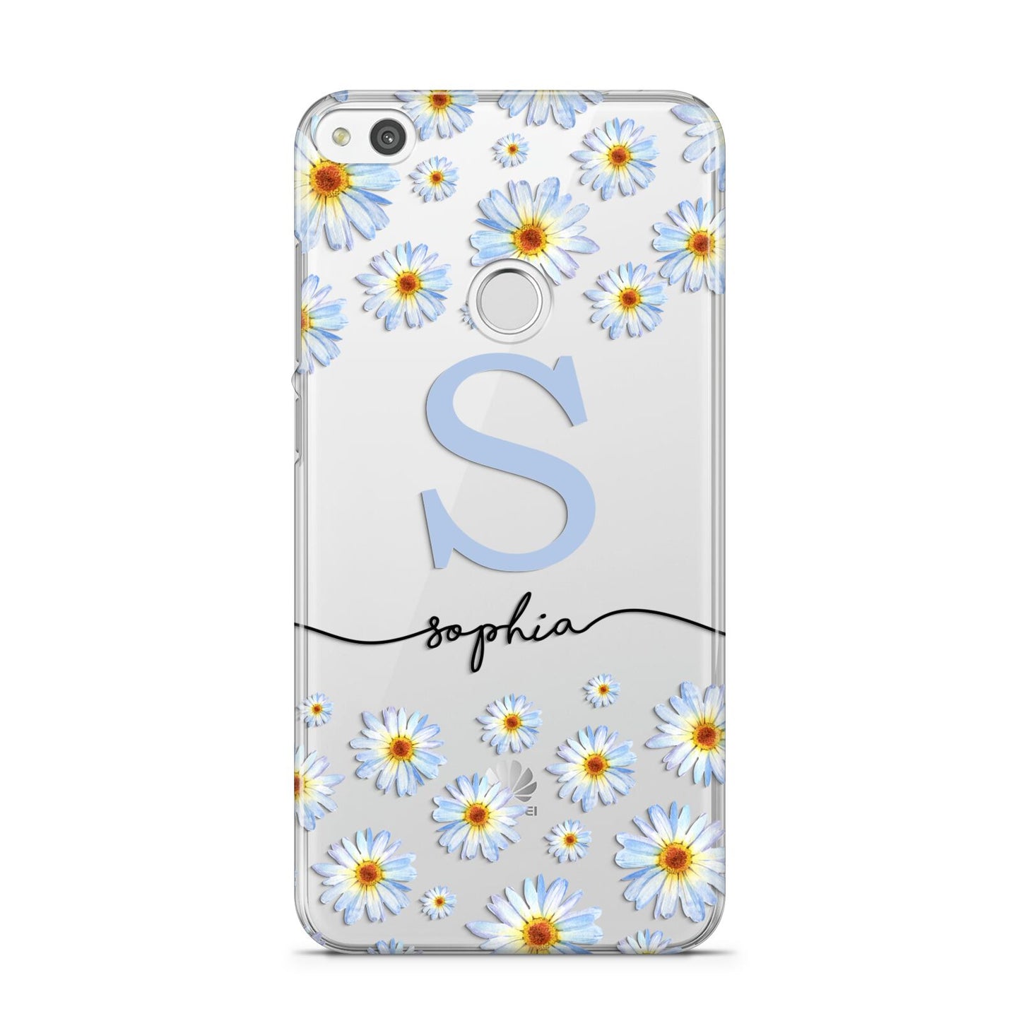 Personalised Daisy Initial Name Huawei P8 Lite Case