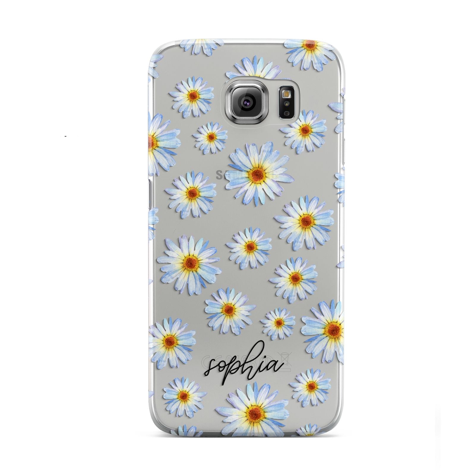 Personalised Daisy Samsung Galaxy S6 Case