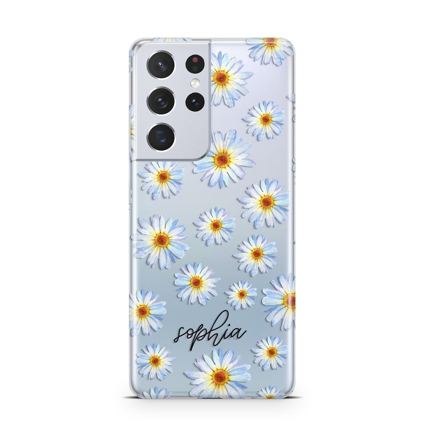 Personalised Daisy Samsung S21 Ultra Case