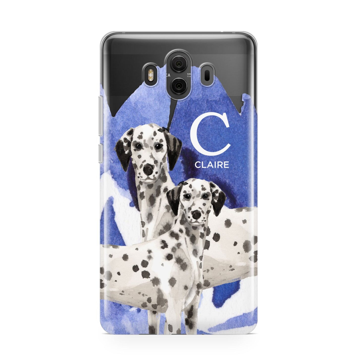 Personalised Dalmatian Huawei Mate 10 Protective Phone Case