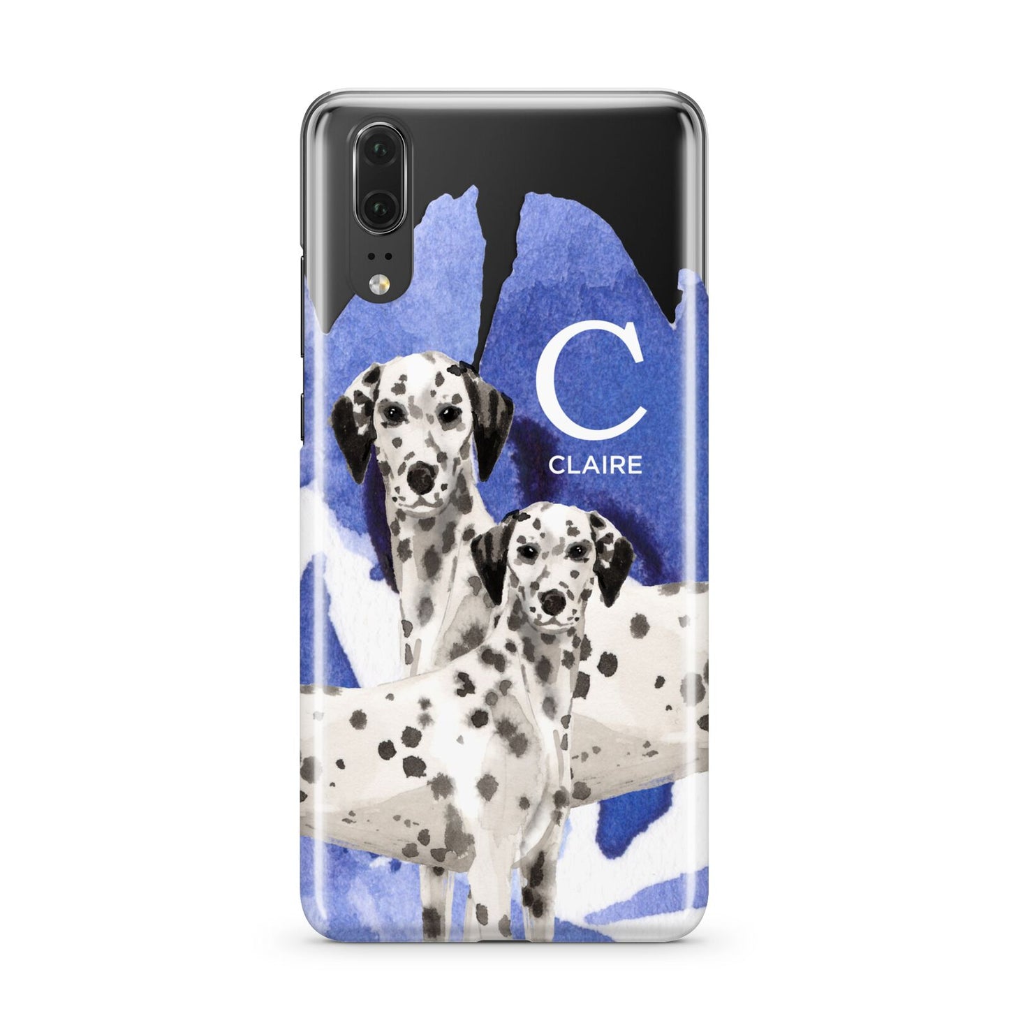 Personalised Dalmatian Huawei P20 Phone Case