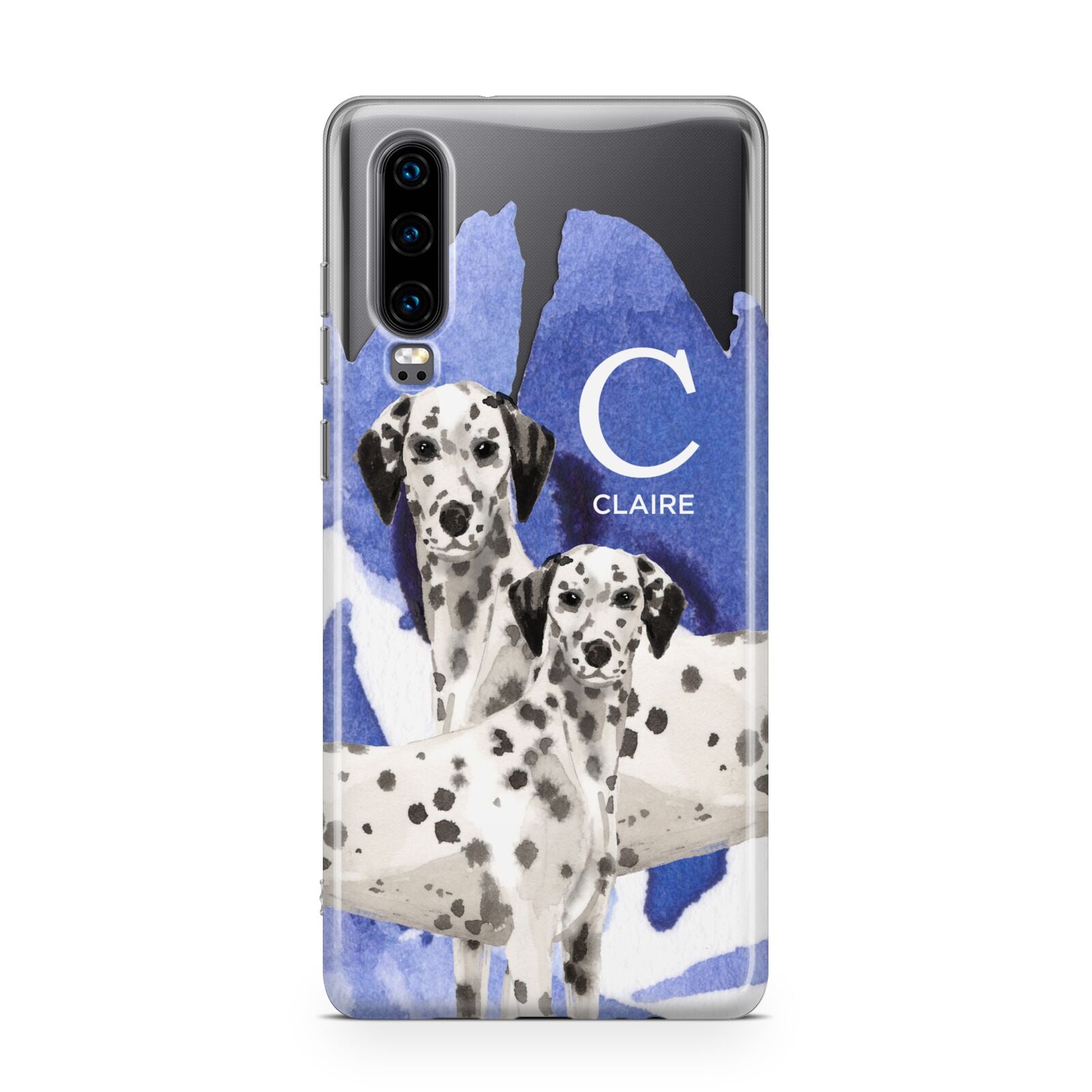 Personalised Dalmatian Huawei P30 Phone Case