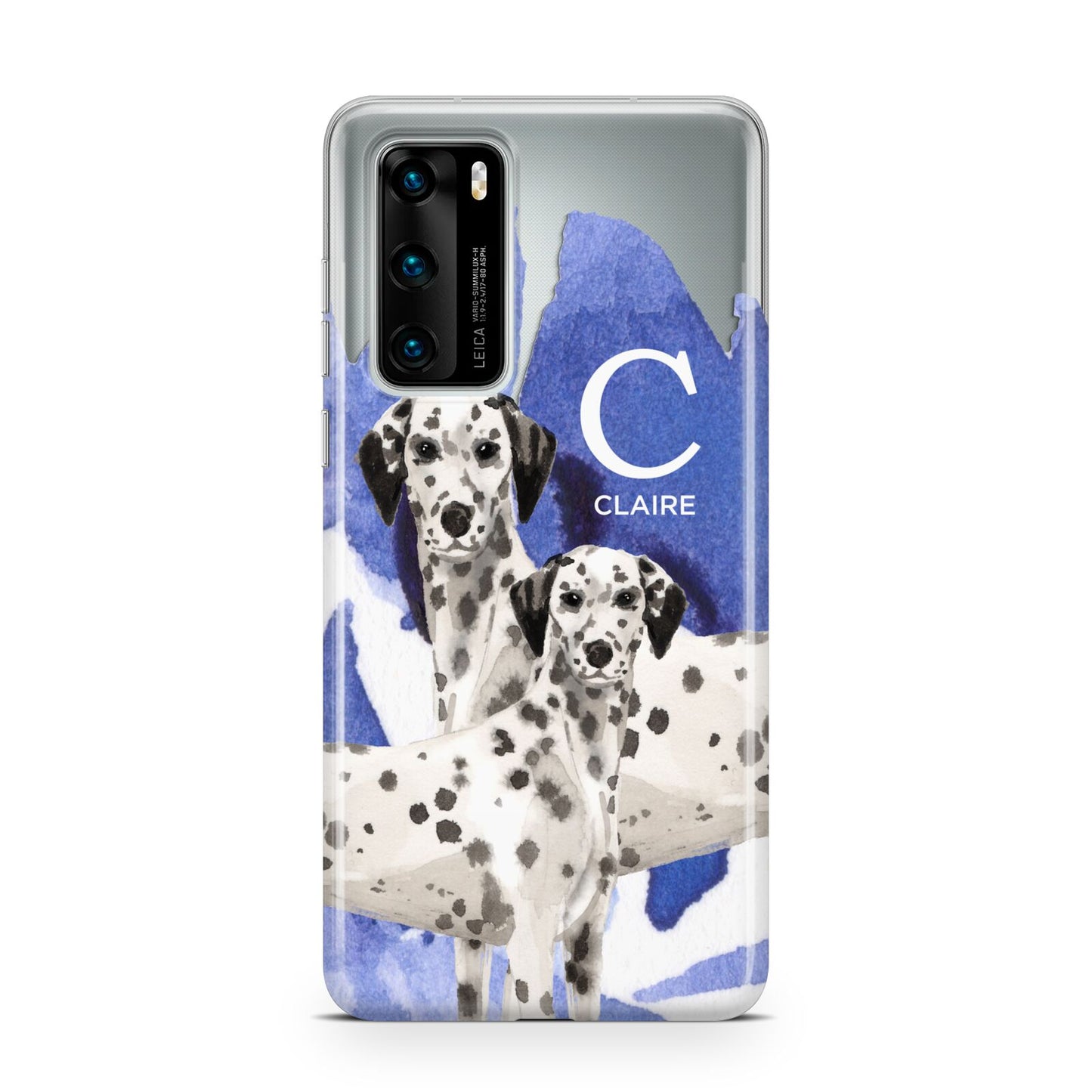 Personalised Dalmatian Huawei P40 Phone Case