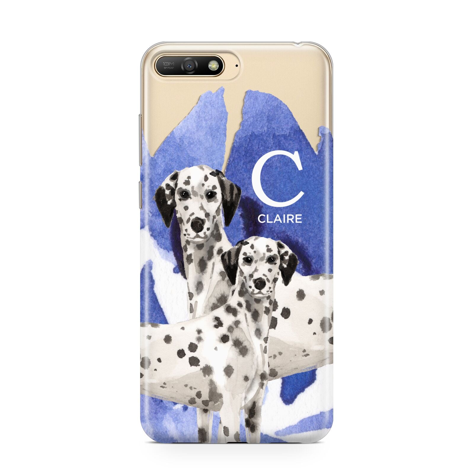 Personalised Dalmatian Huawei Y6 2018