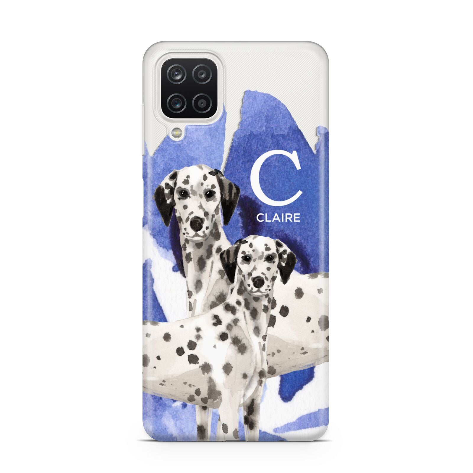 Personalised Dalmatian Samsung A12 Case