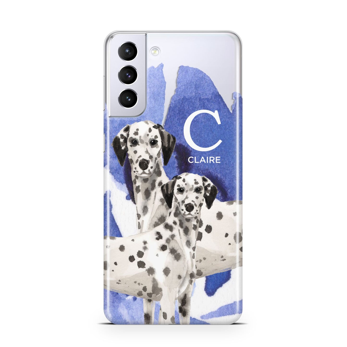 Personalised Dalmatian Samsung S21 Plus Case