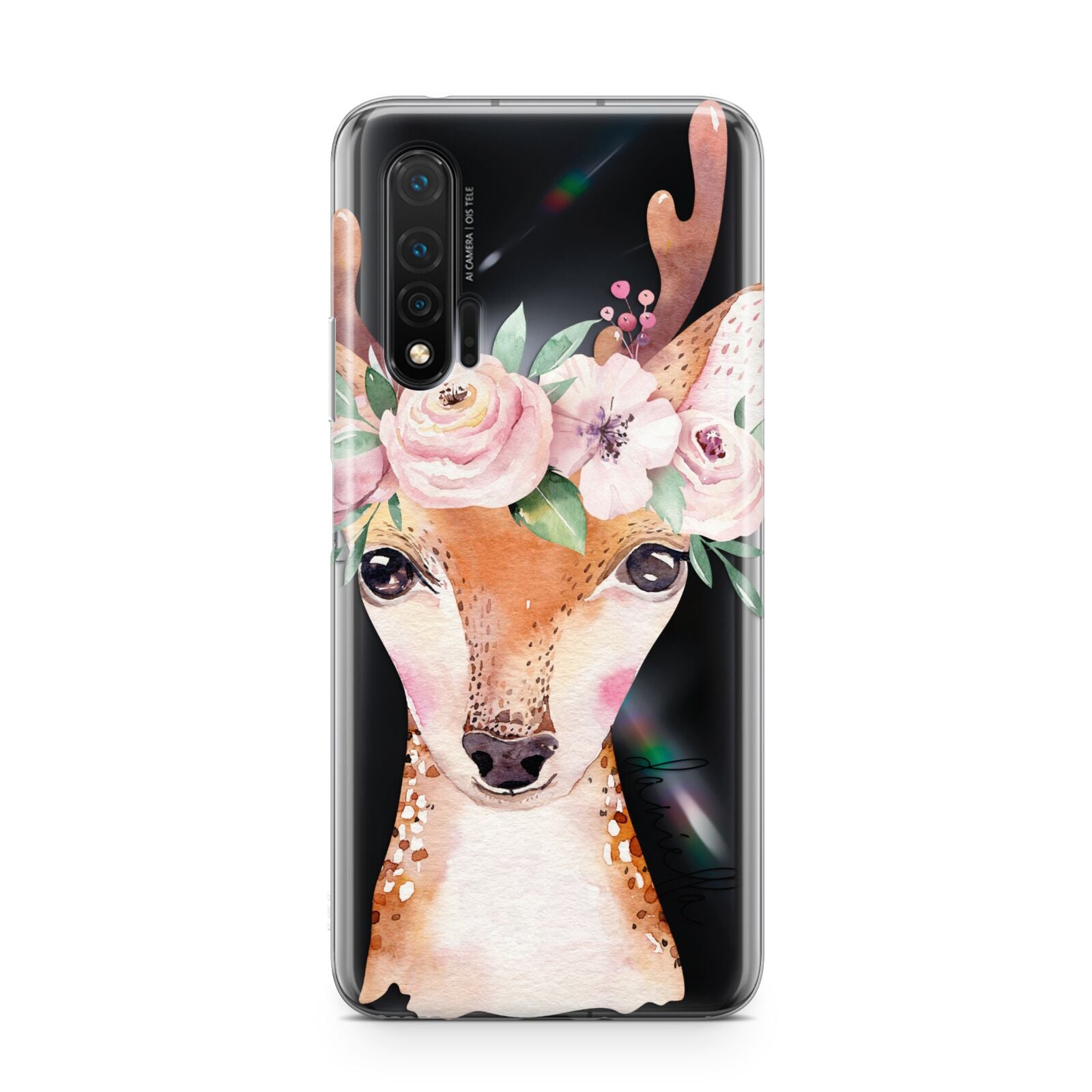 Personalised Deer Huawei Nova 6 Phone Case