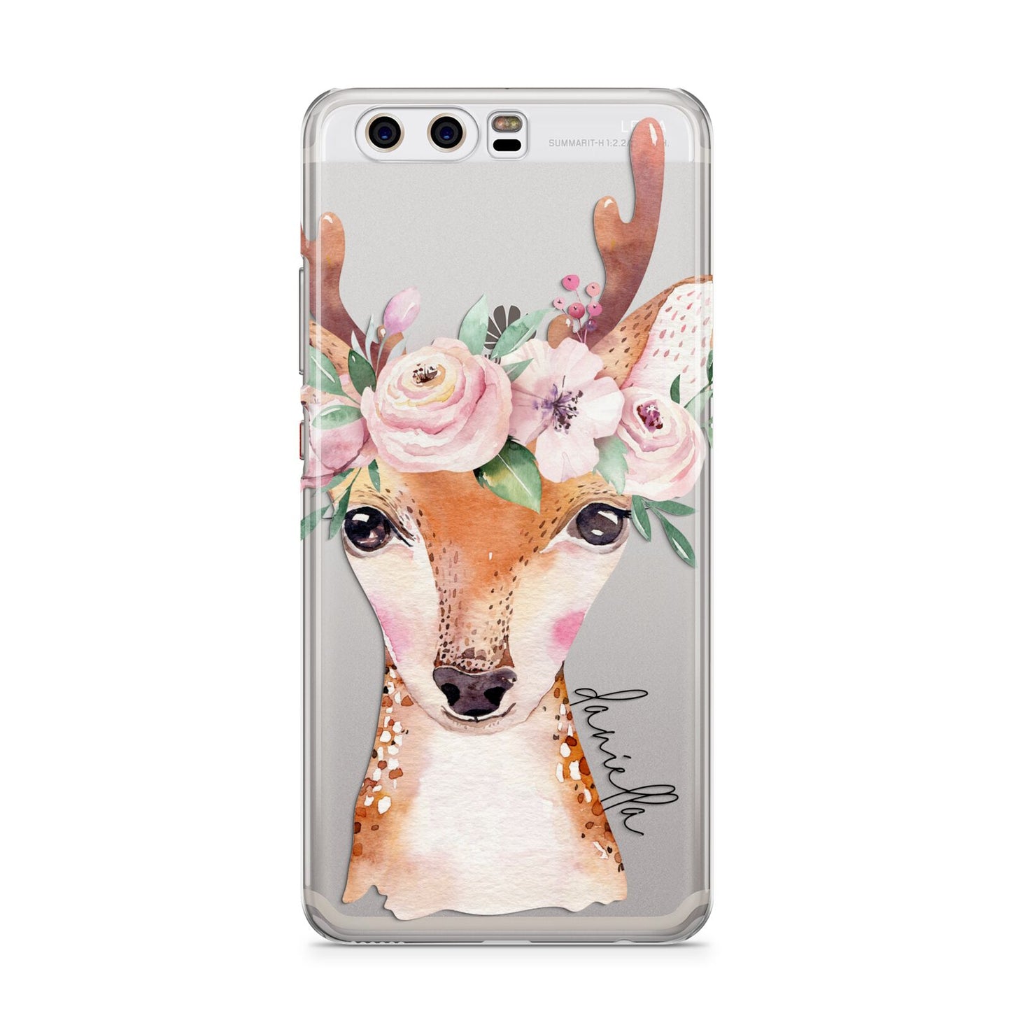 Personalised Deer Huawei P10 Phone Case