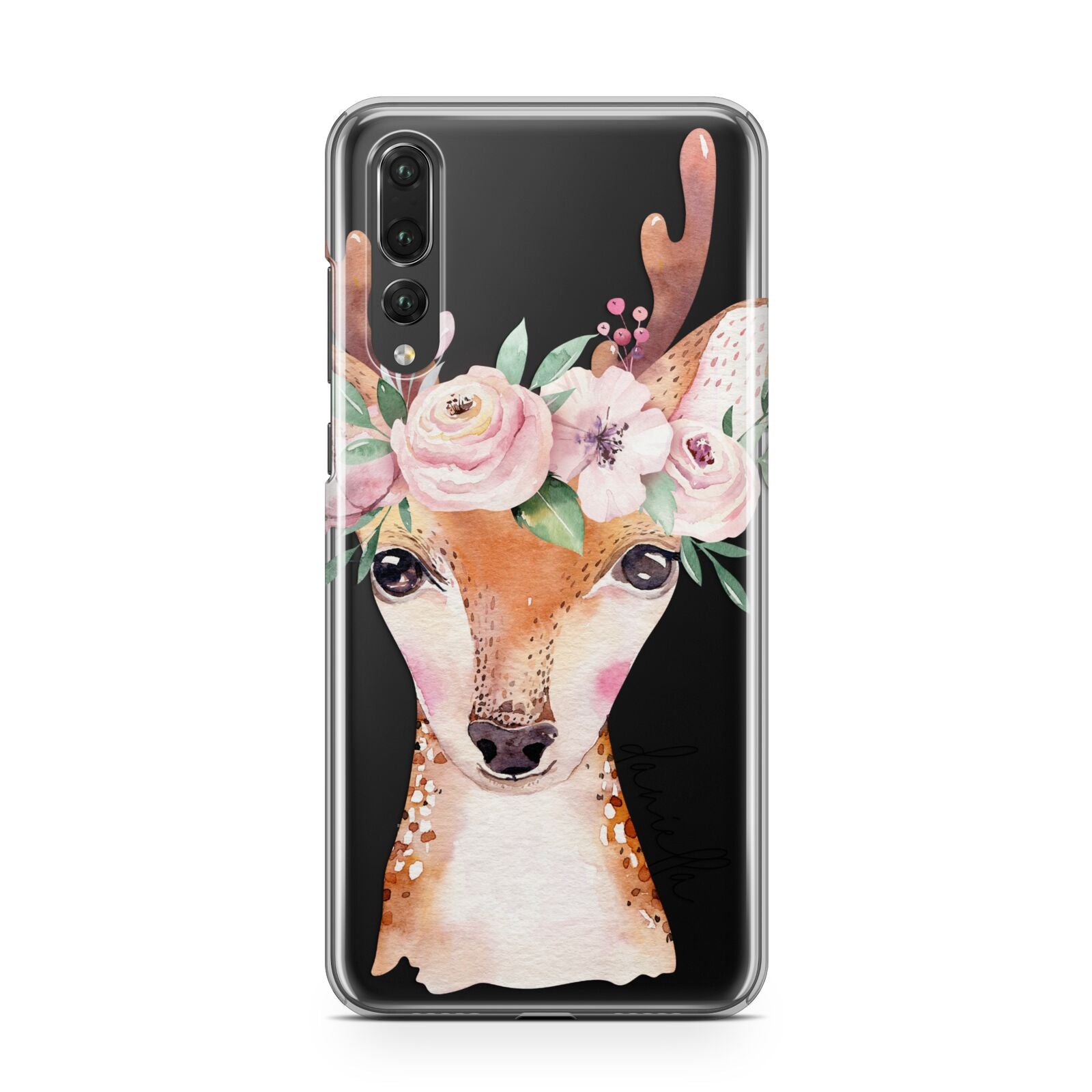 Personalised Deer Huawei P20 Pro Phone Case