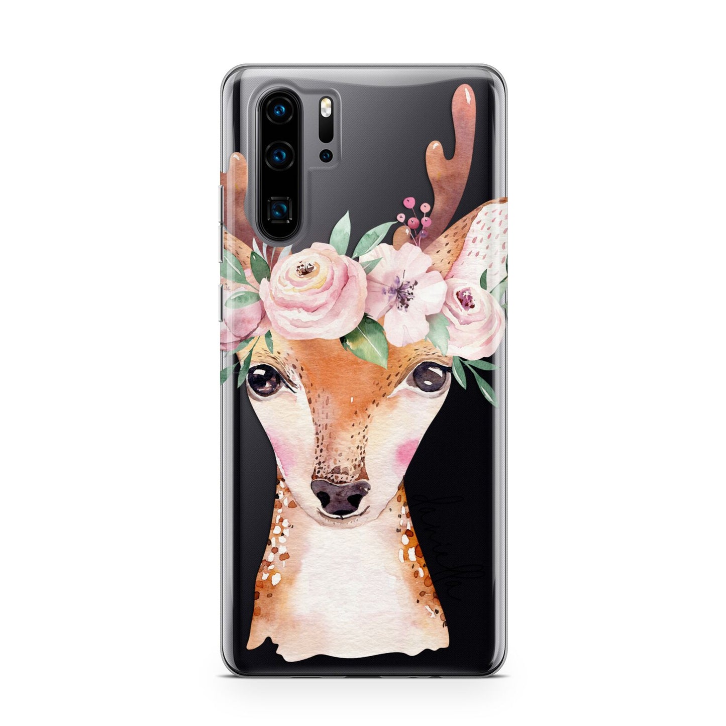 Personalised Deer Huawei P30 Pro Phone Case