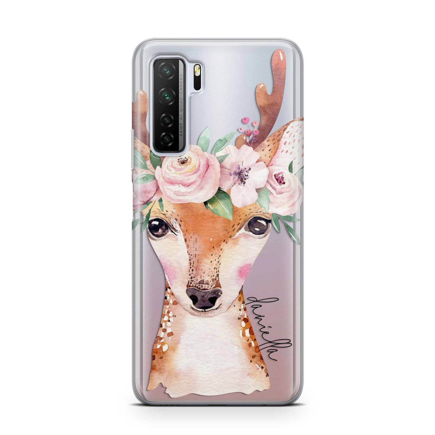 Personalised Deer Huawei P40 Lite 5G Phone Case