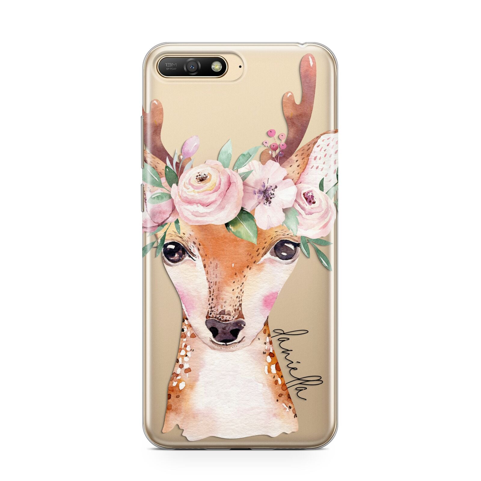 Personalised Deer Huawei Y6 2018