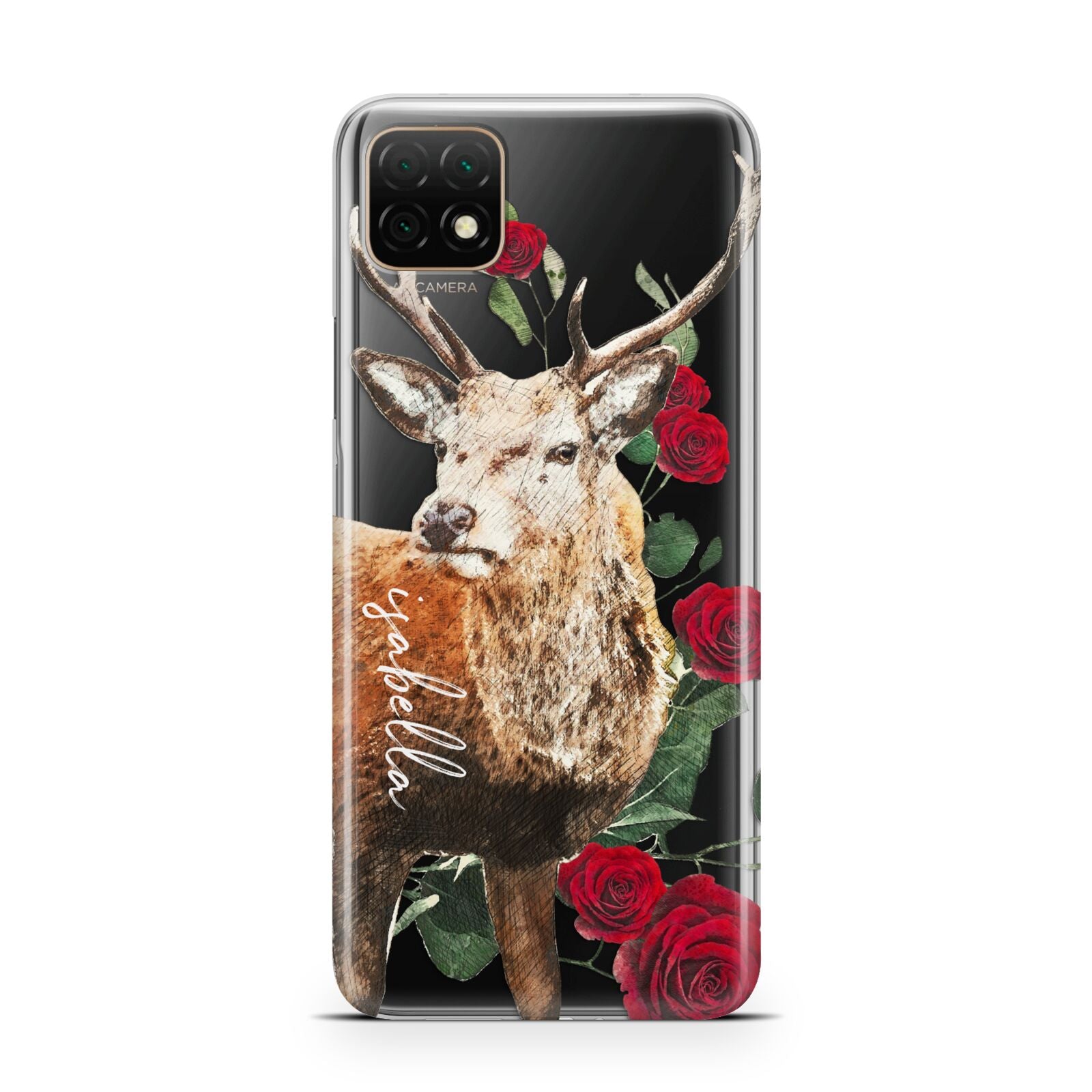 Personalised Deer Name Huawei Enjoy 20 Phone Case