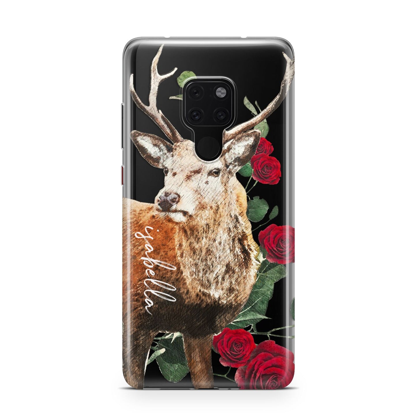 Personalised Deer Name Huawei Mate 20 Phone Case