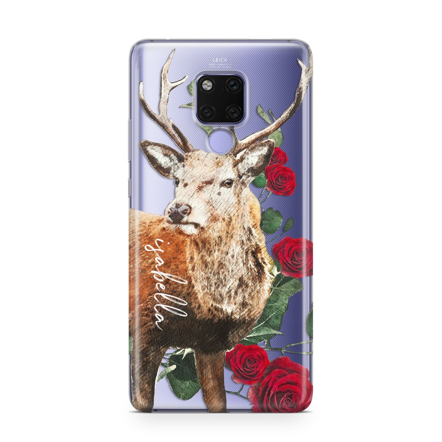 Personalised Deer Name Huawei Mate 20X Phone Case