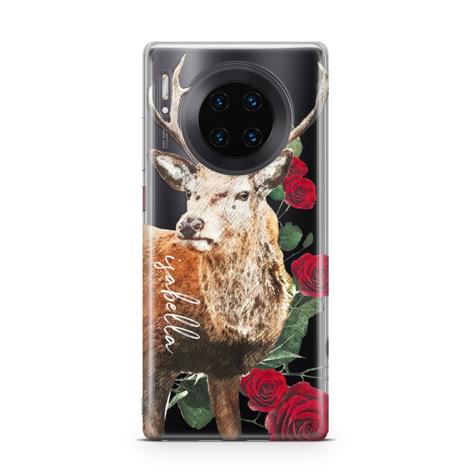 Personalised Deer Name Huawei Mate 30 Pro Phone Case