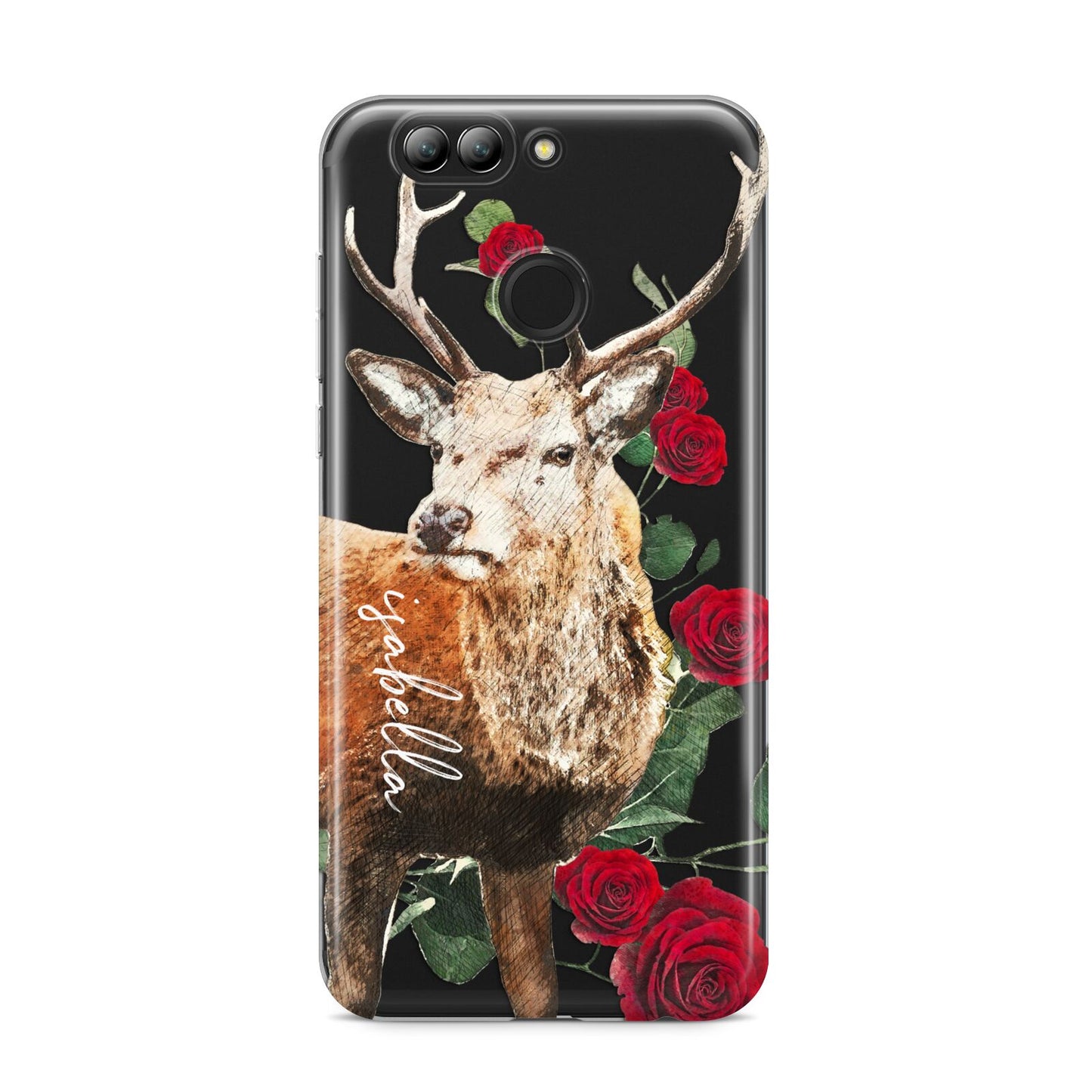 Personalised Deer Name Huawei Nova 2s Phone Case