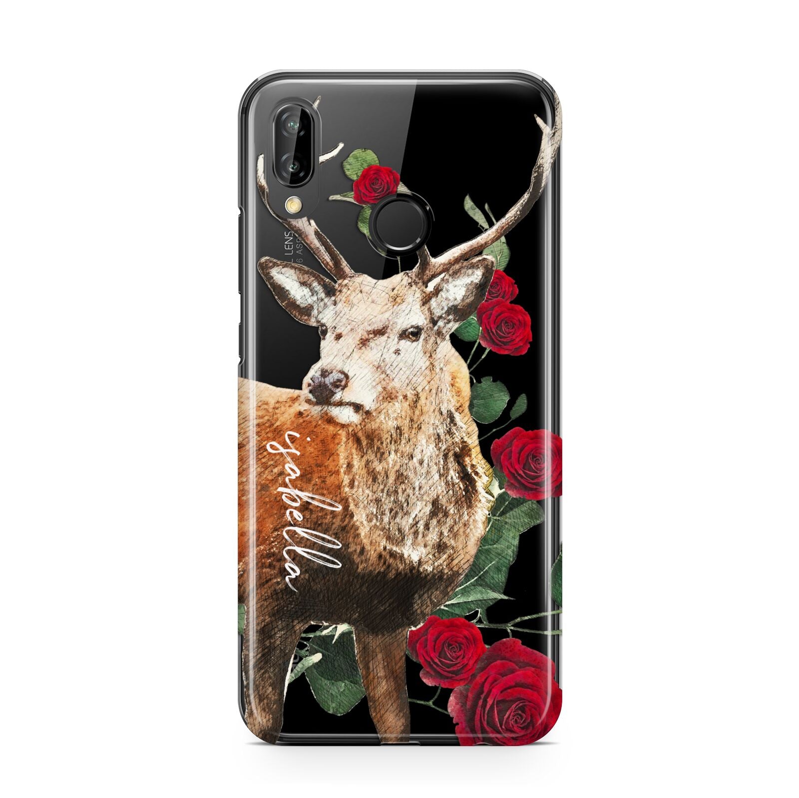 Personalised Deer Name Huawei P20 Lite Phone Case