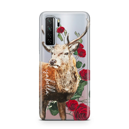 Personalised Deer Name Huawei P40 Lite 5G Phone Case