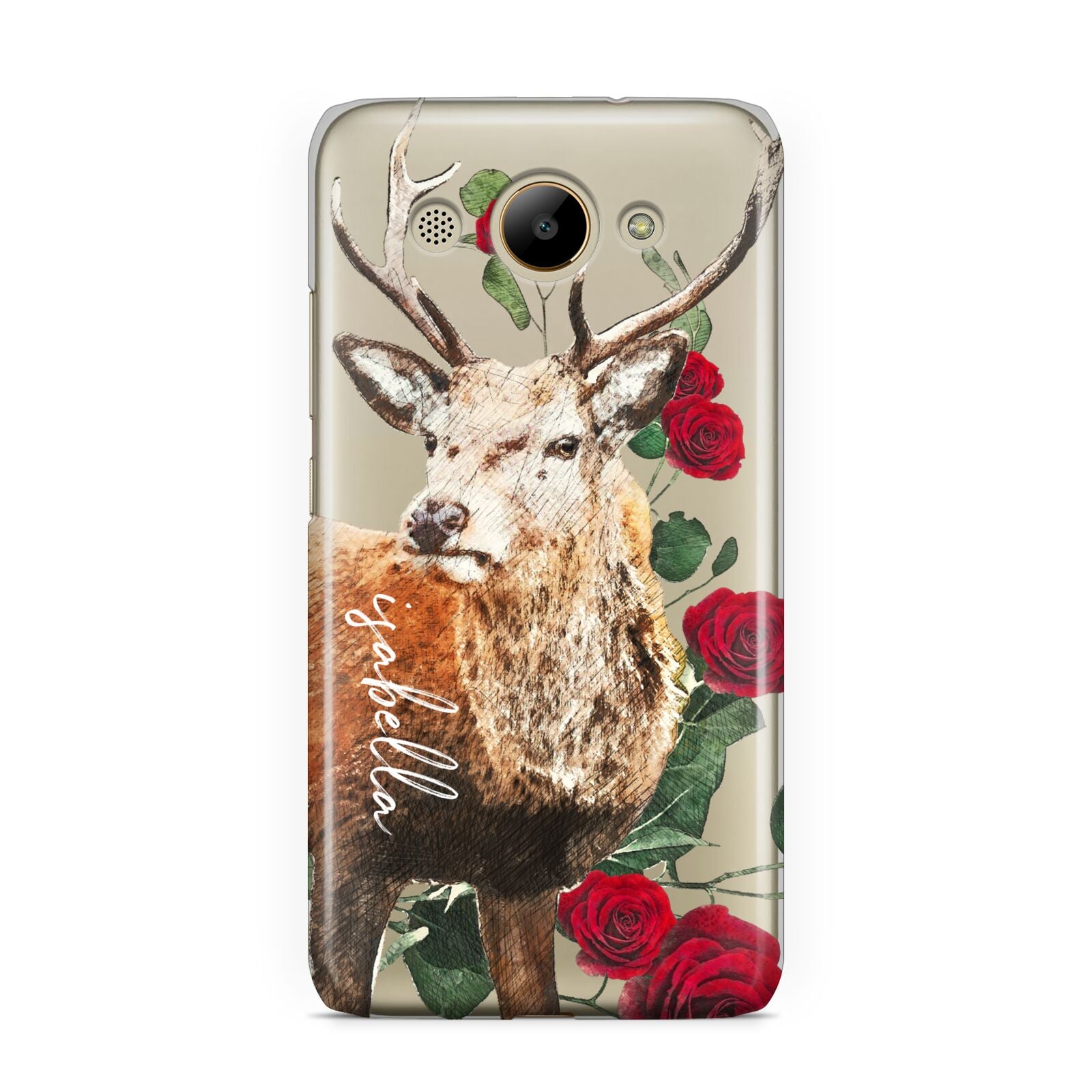 Personalised Deer Name Huawei Y3 2017