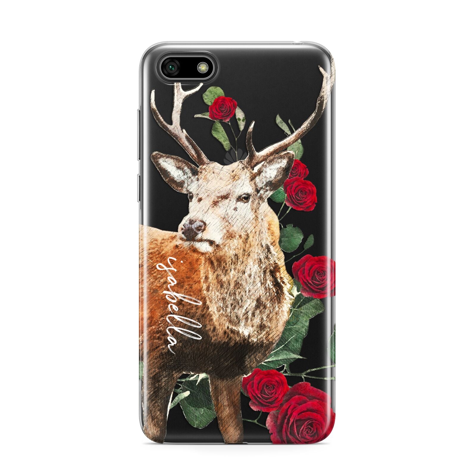 Personalised Deer Name Huawei Y5 Prime 2018 Phone Case