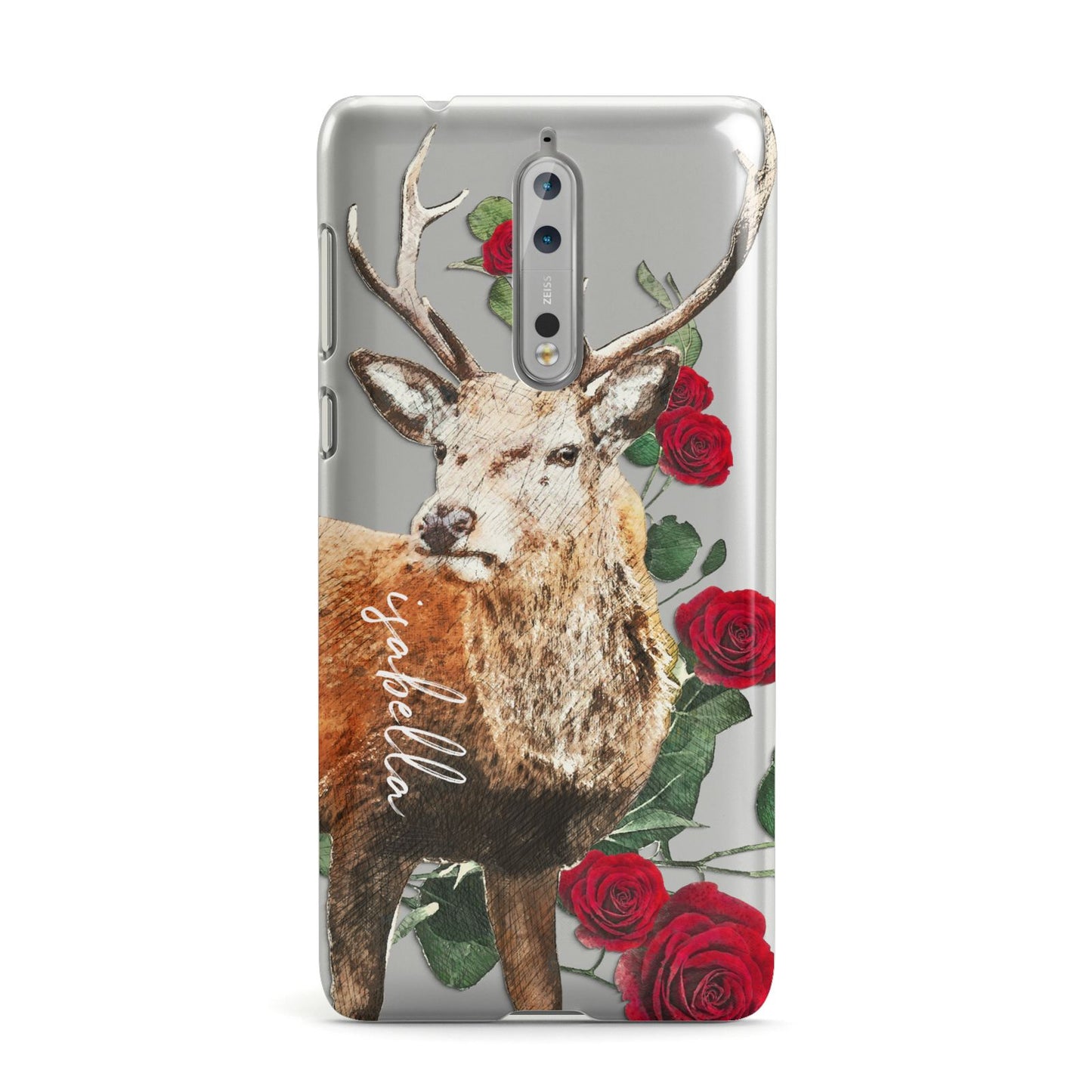 Personalised Deer Name Nokia Case