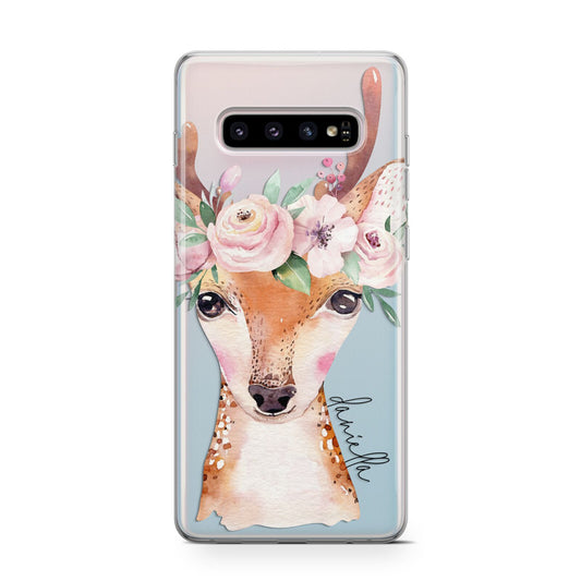 Personalised Deer Protective Samsung Galaxy Case