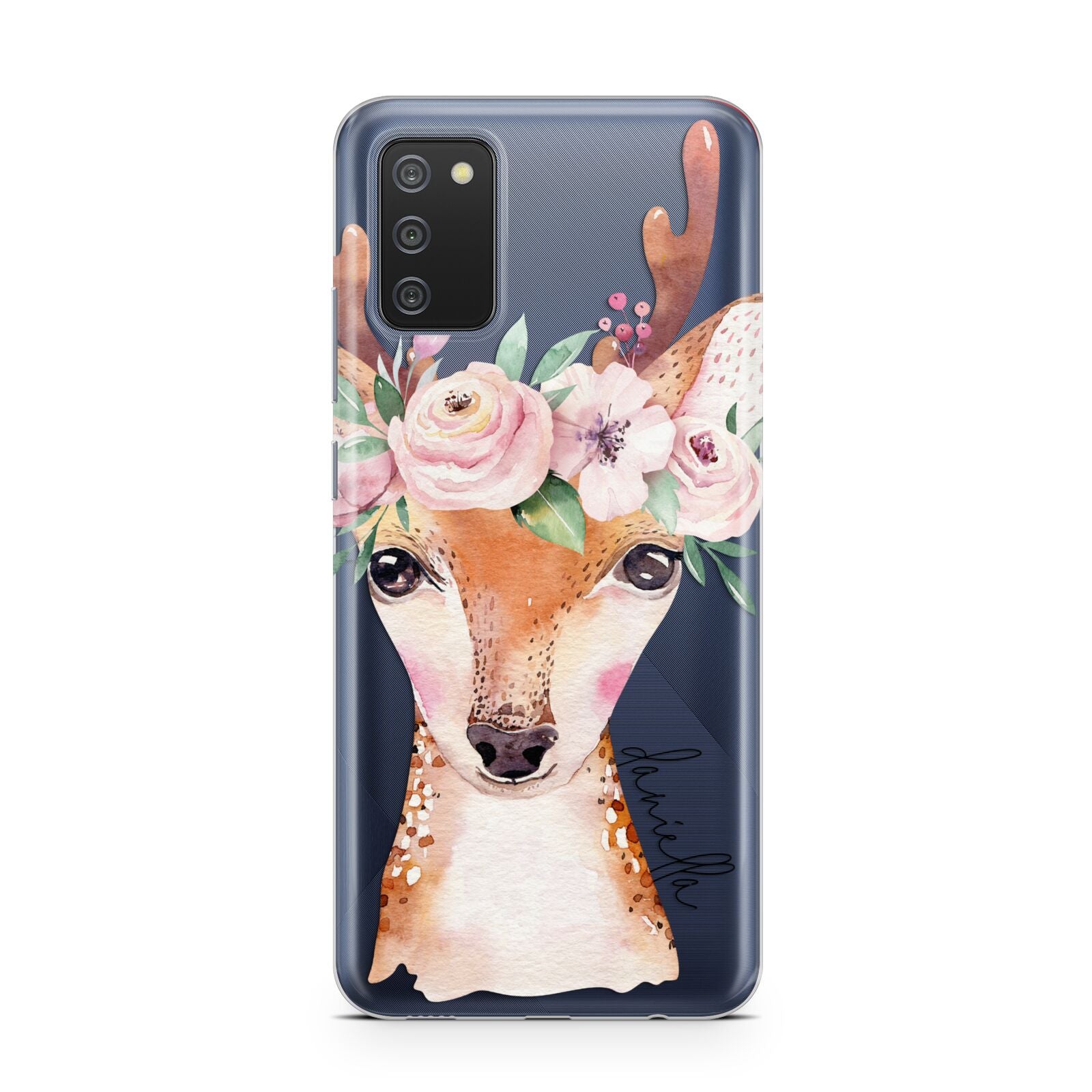 Personalised Deer Samsung A02s Case