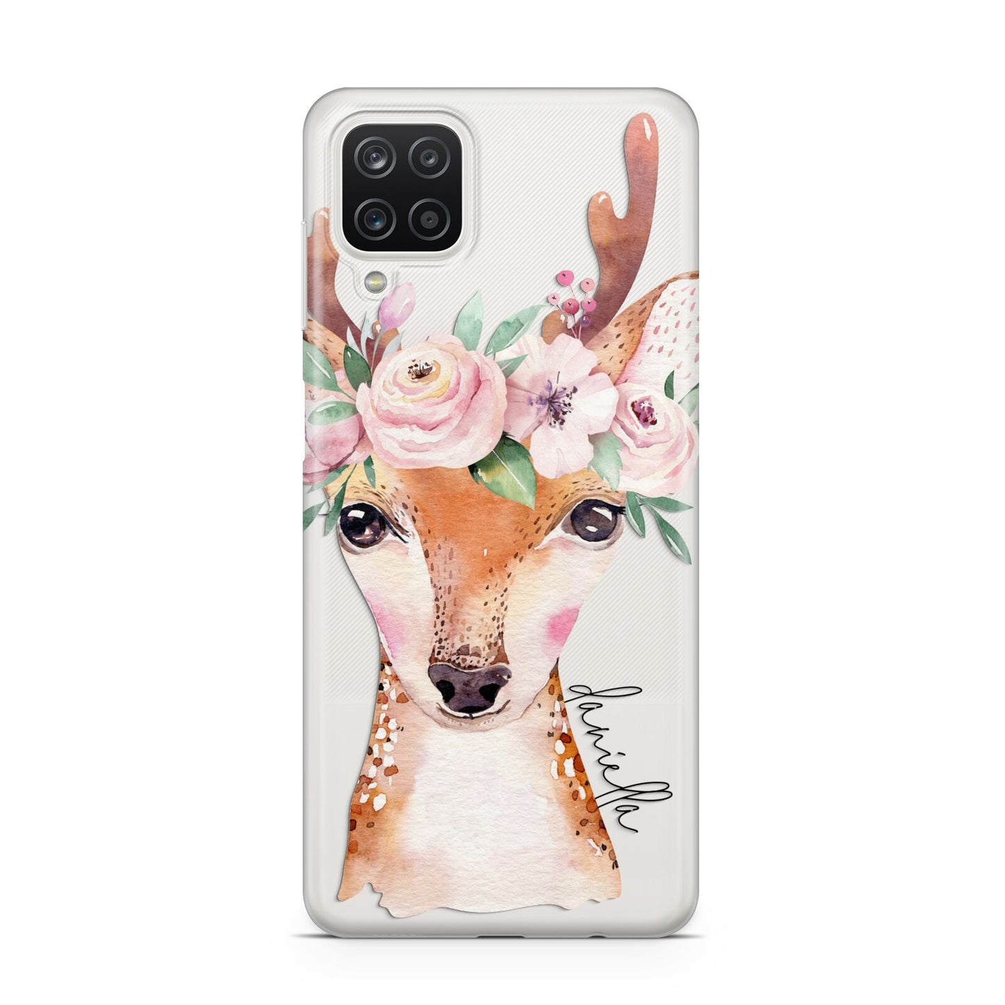 Personalised Deer Samsung A12 Case