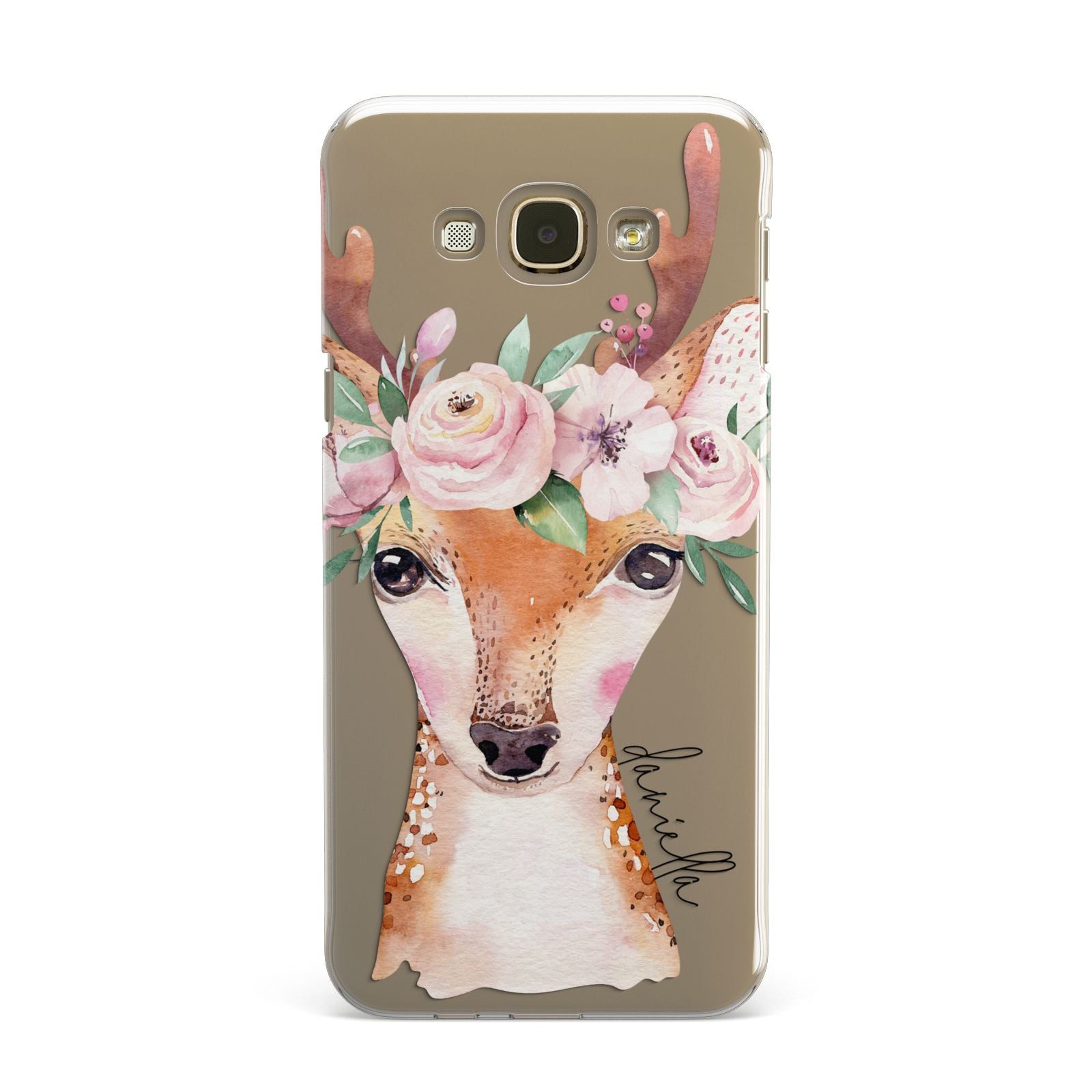 Personalised Deer Samsung Galaxy A8 Case