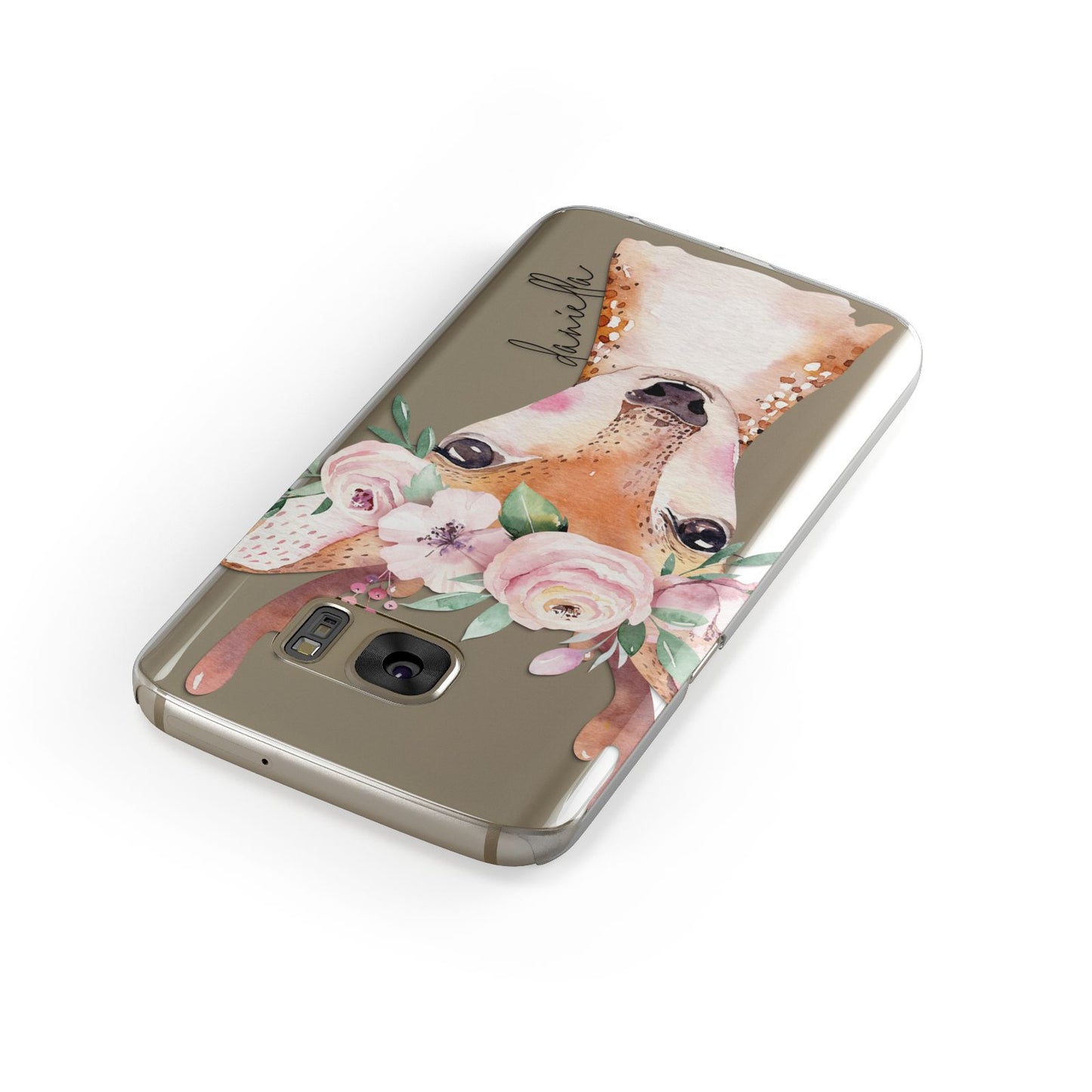 Personalised Deer Samsung Galaxy Case Front Close Up