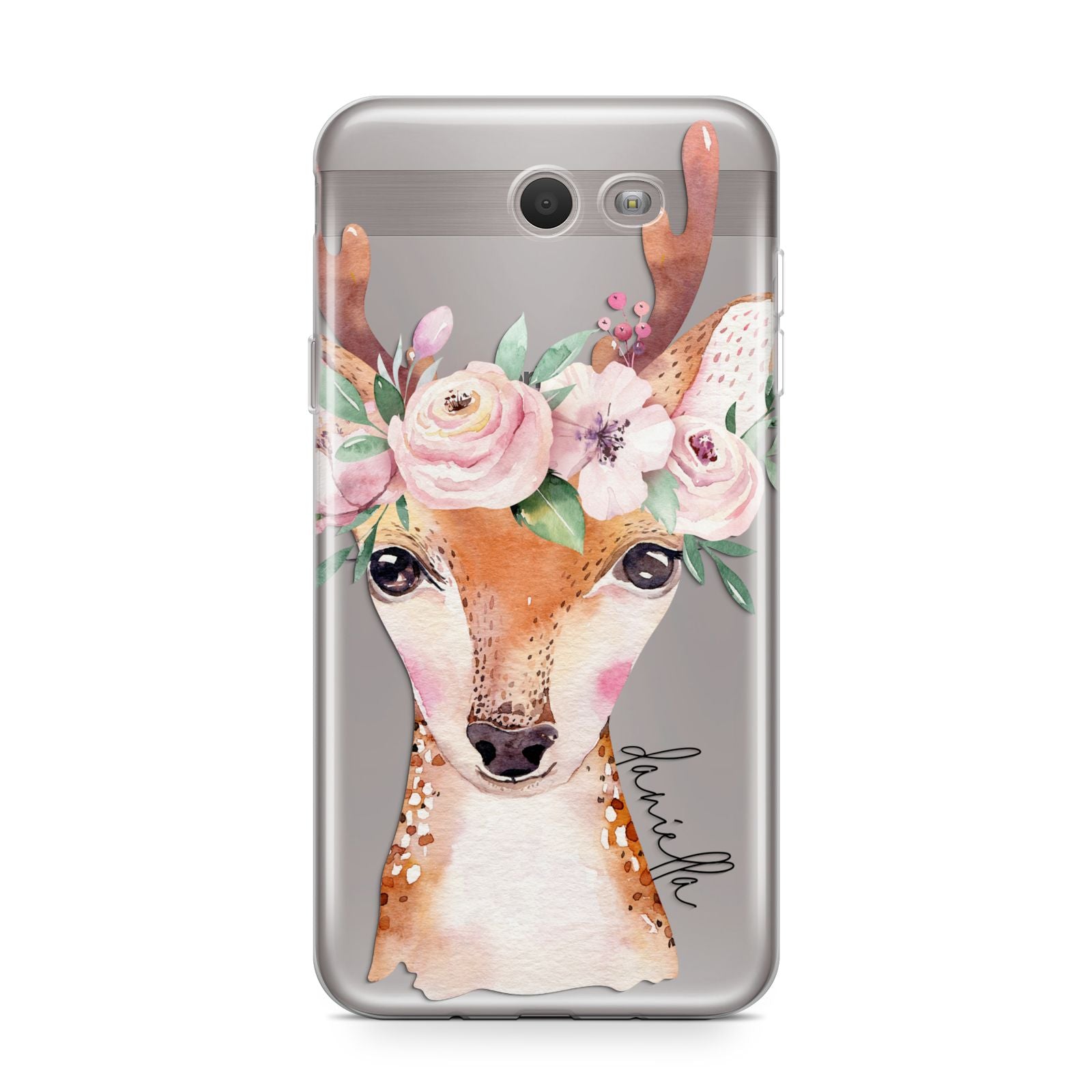 Personalised Deer Samsung Galaxy J7 2017 Case