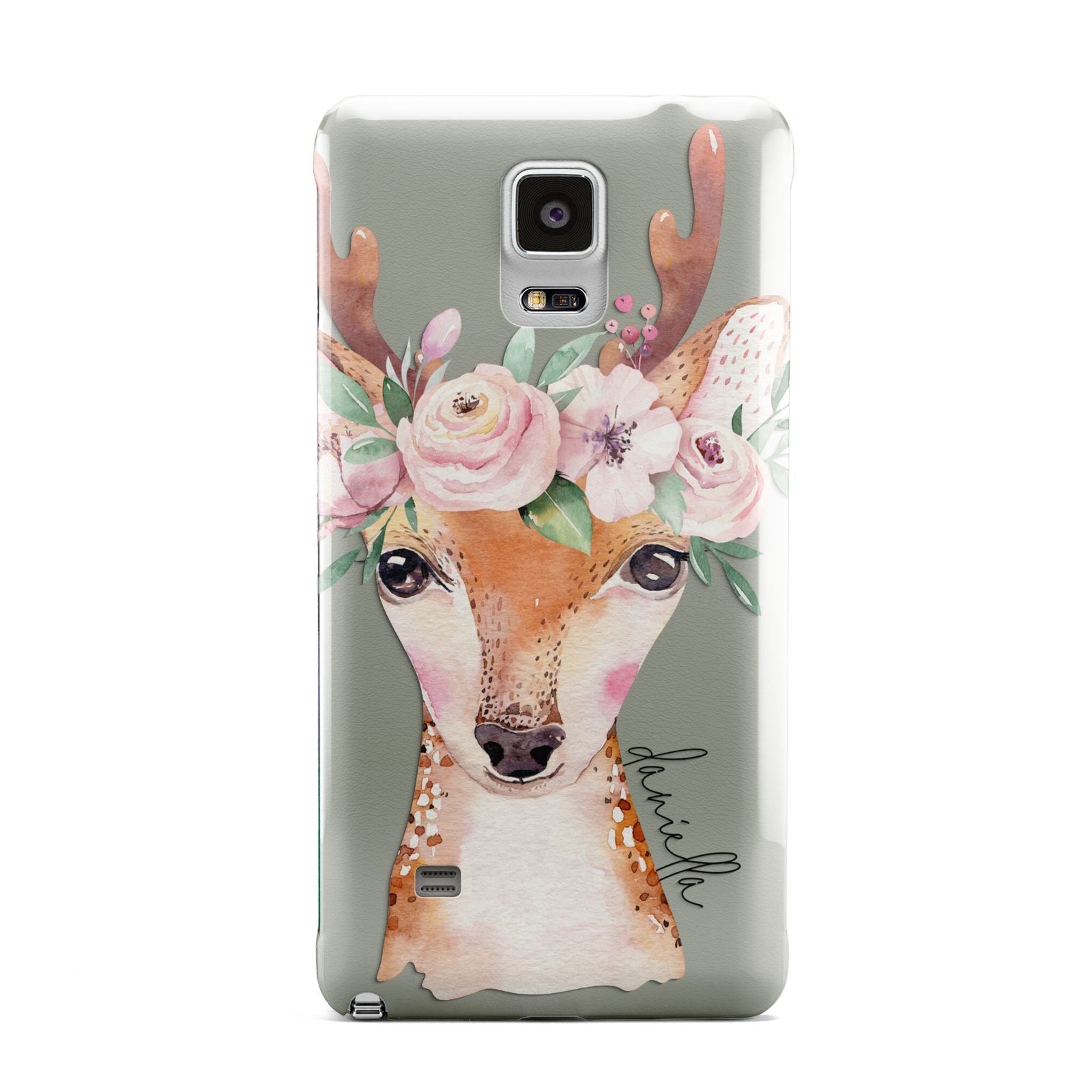 Personalised Deer Samsung Galaxy Note 4 Case