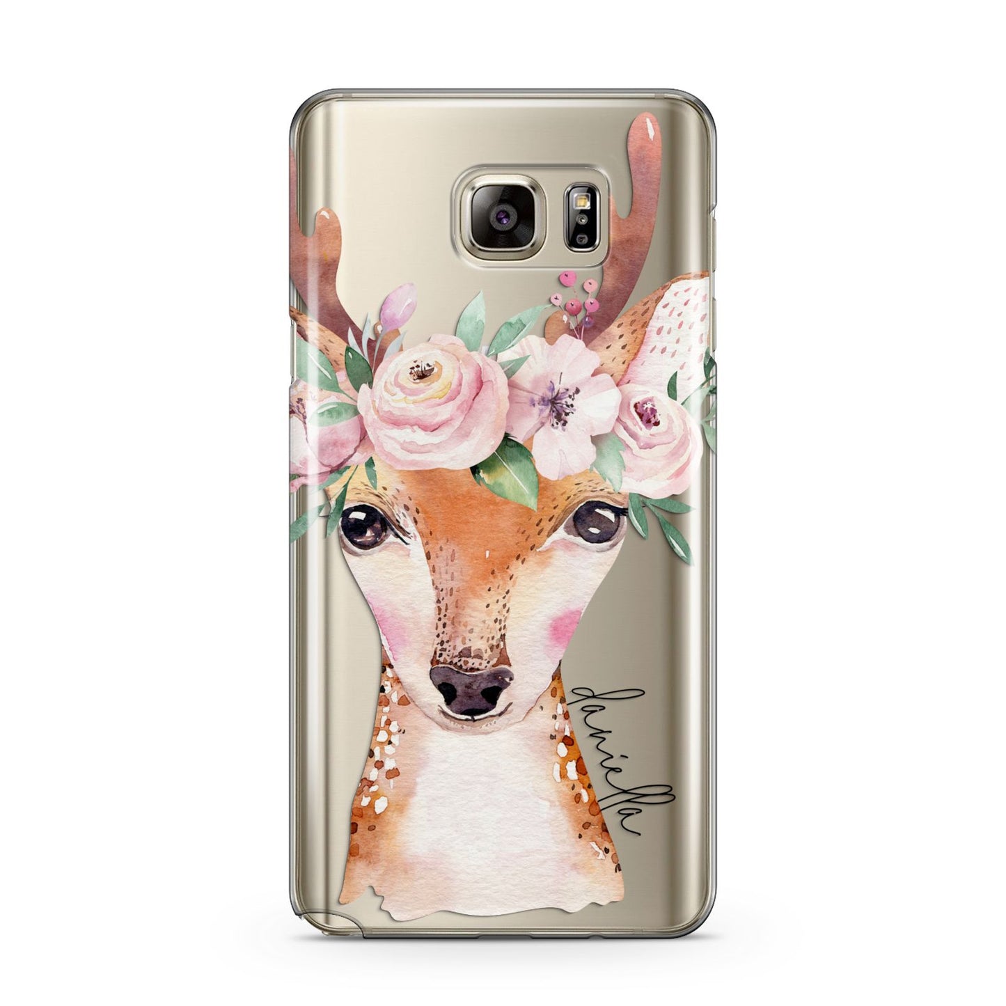 Personalised Deer Samsung Galaxy Note 5 Case