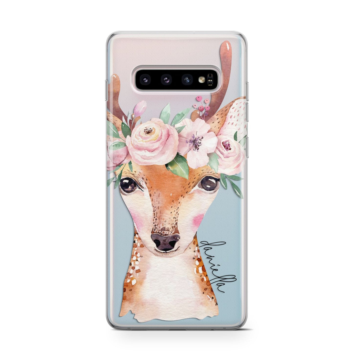 Personalised Deer Samsung Galaxy S10 Case