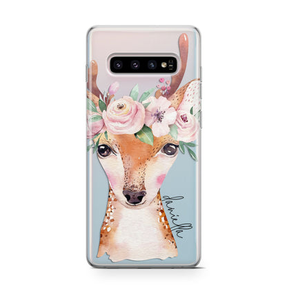 Personalised Deer Samsung Galaxy S10 Case