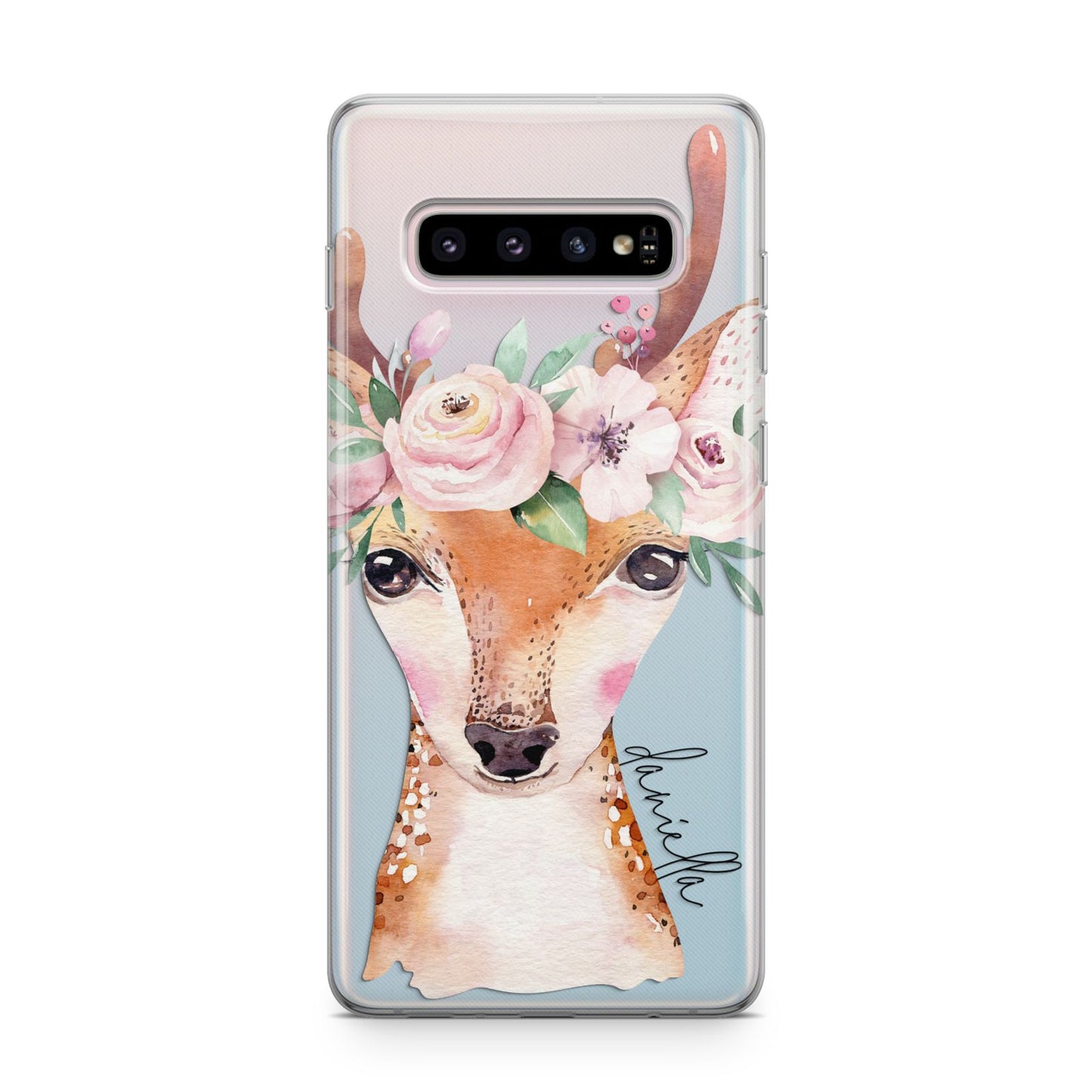 Personalised Deer Samsung Galaxy S10 Plus Case