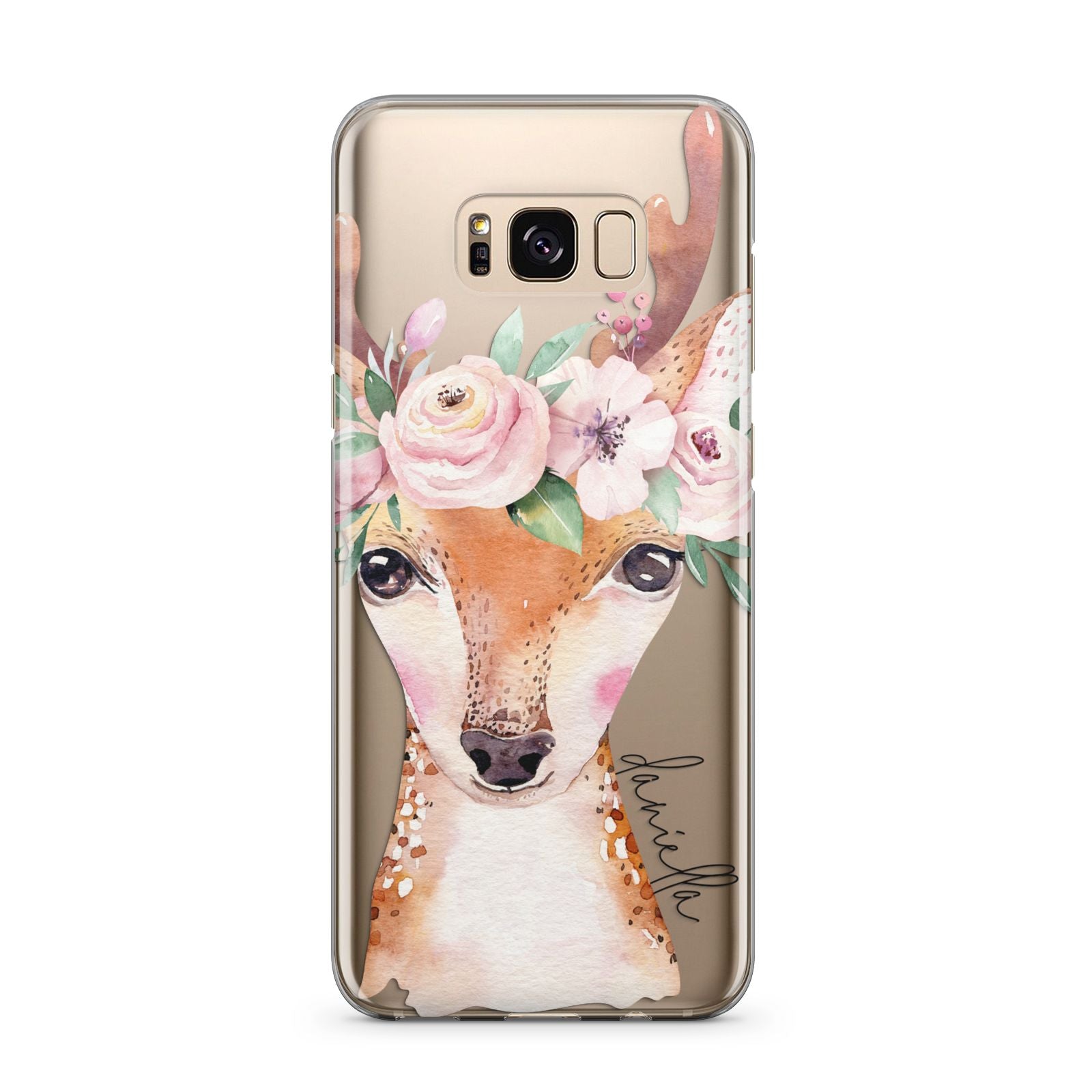 Personalised Deer Samsung Galaxy S8 Plus Case