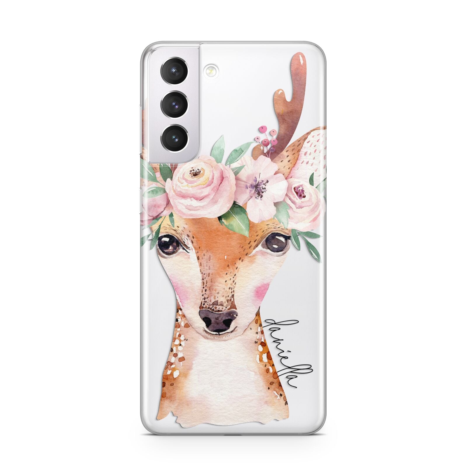 Personalised Deer Samsung S21 Case