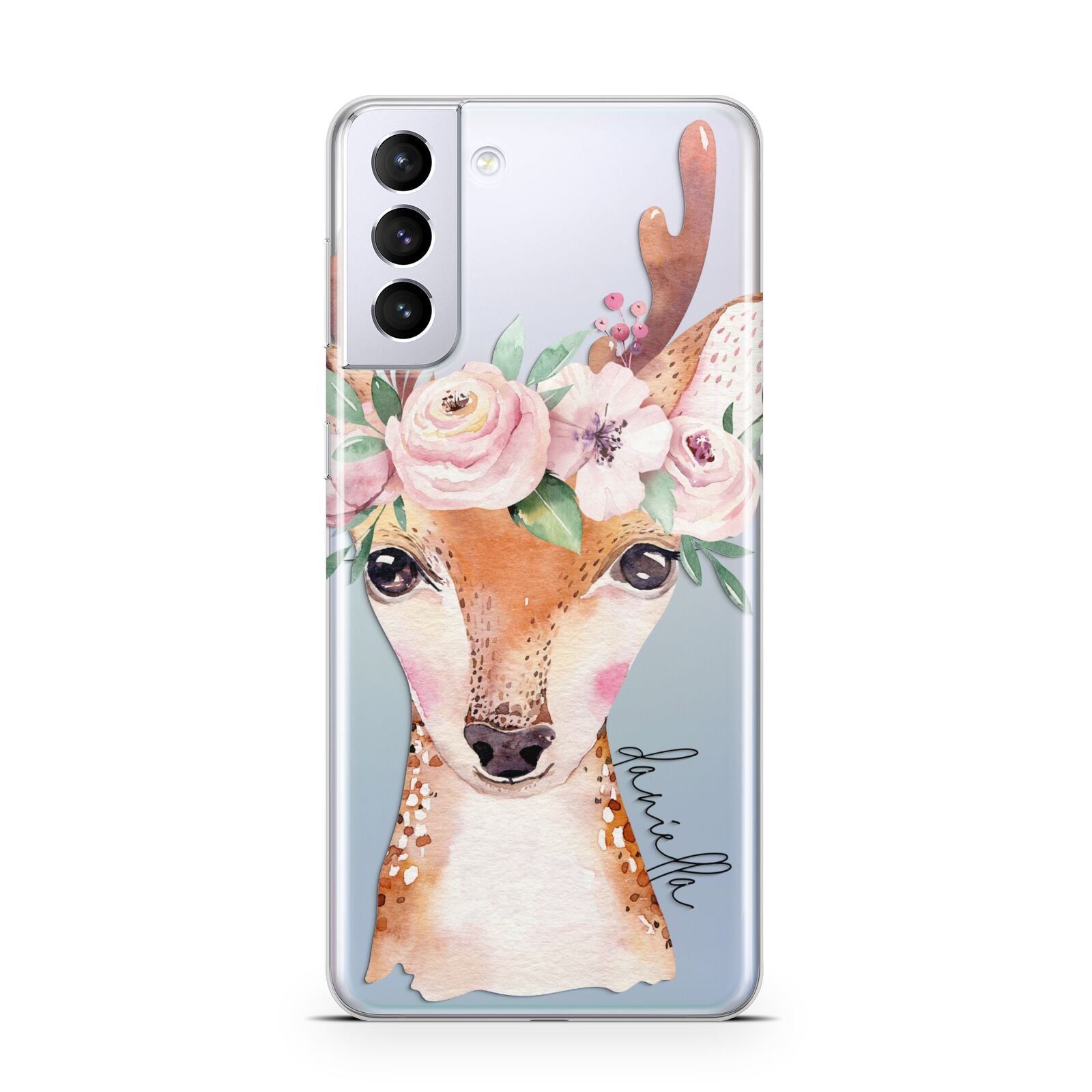 Personalised Deer Samsung S21 Plus Case