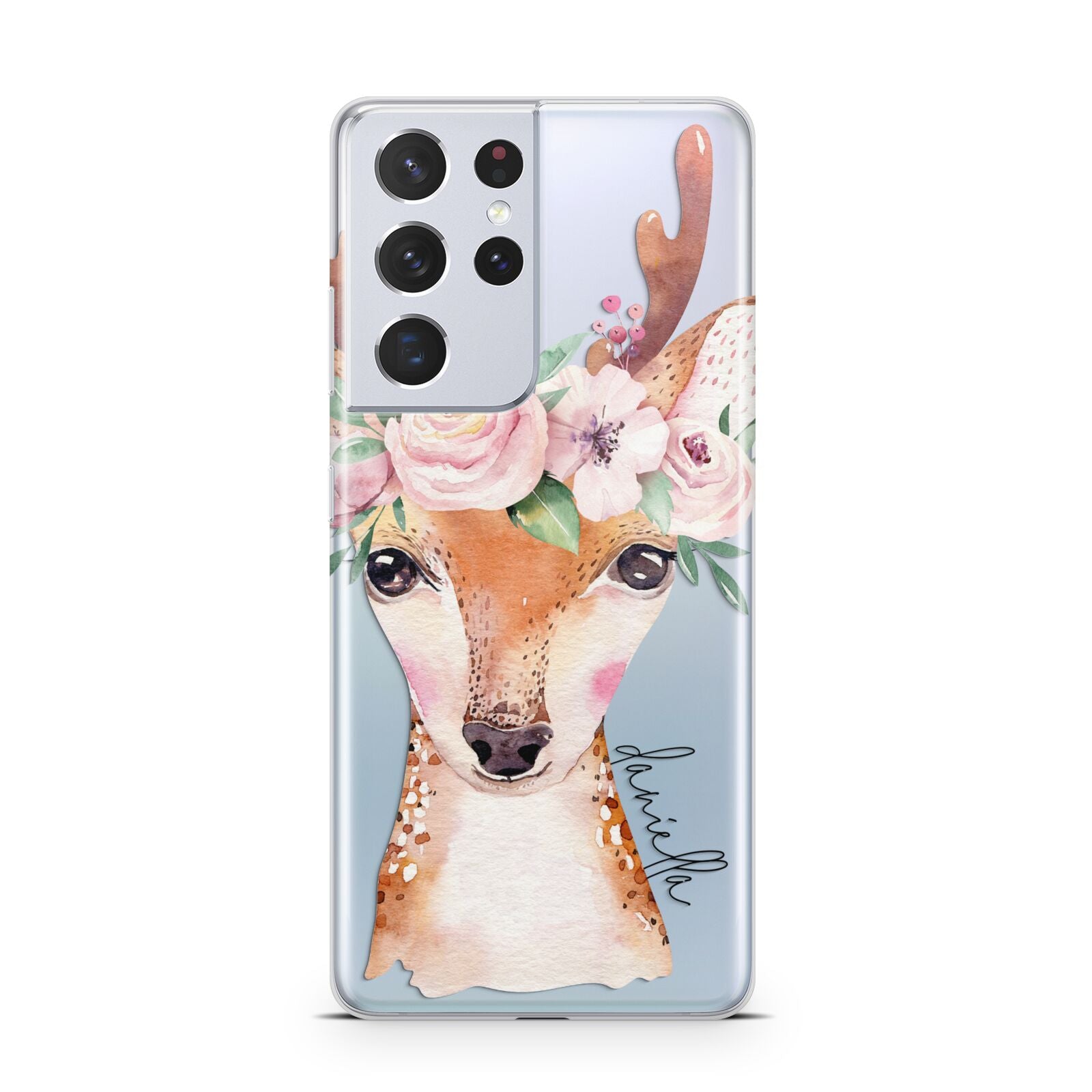 Personalised Deer Samsung S21 Ultra Case