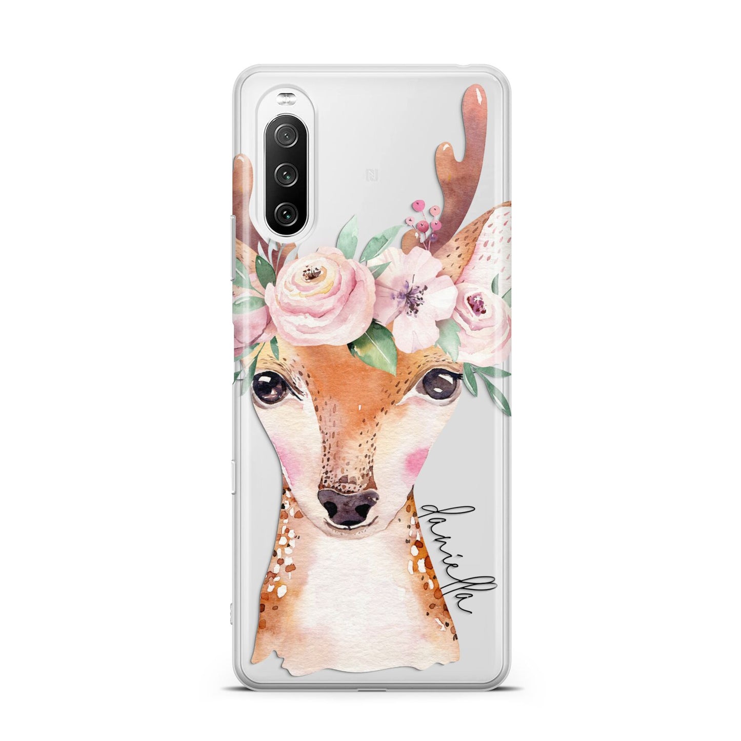 Personalised Deer Sony Xperia 10 III Case