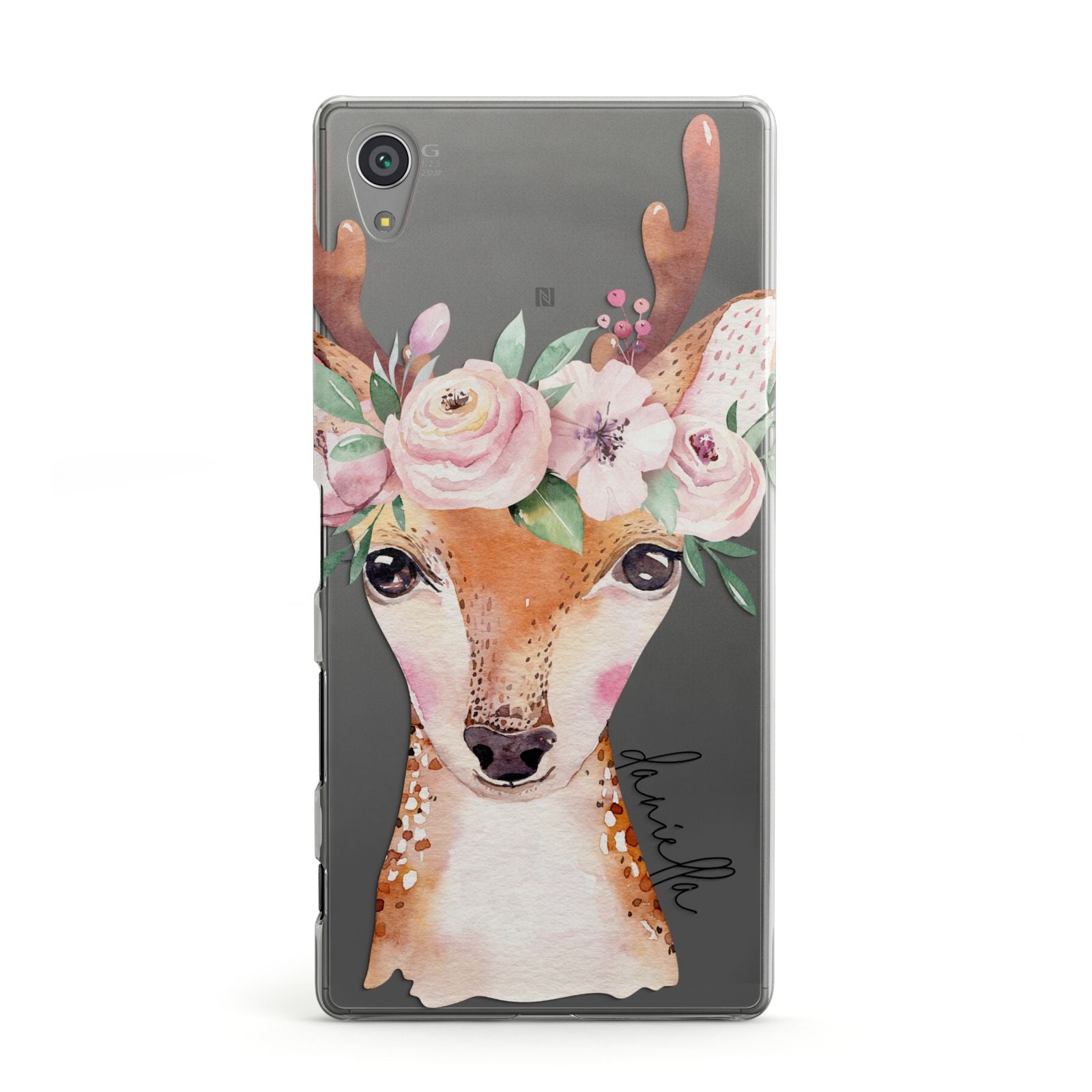 Personalised Deer Sony Xperia Case