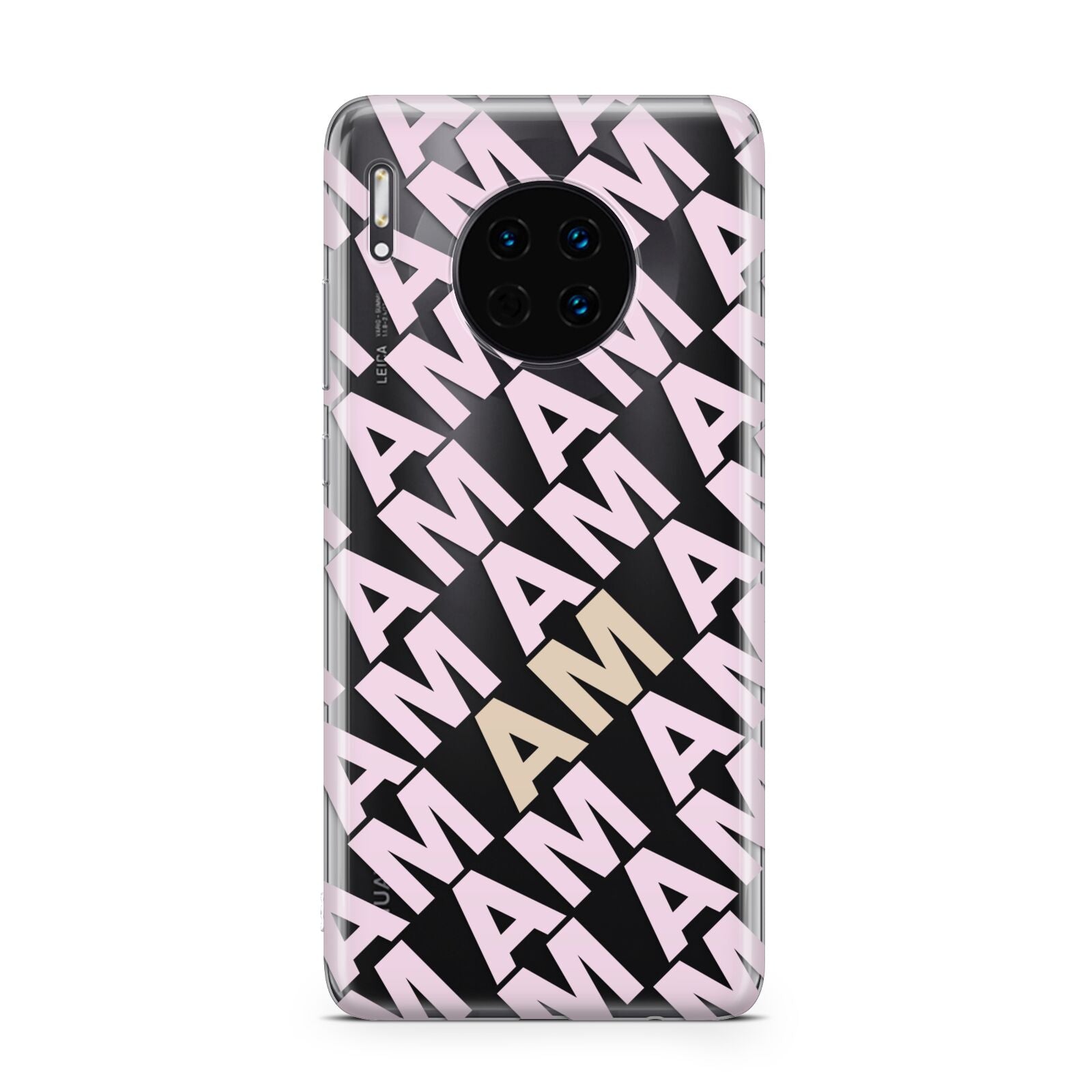 Personalised Diagonal Bold Initials Huawei Mate 30